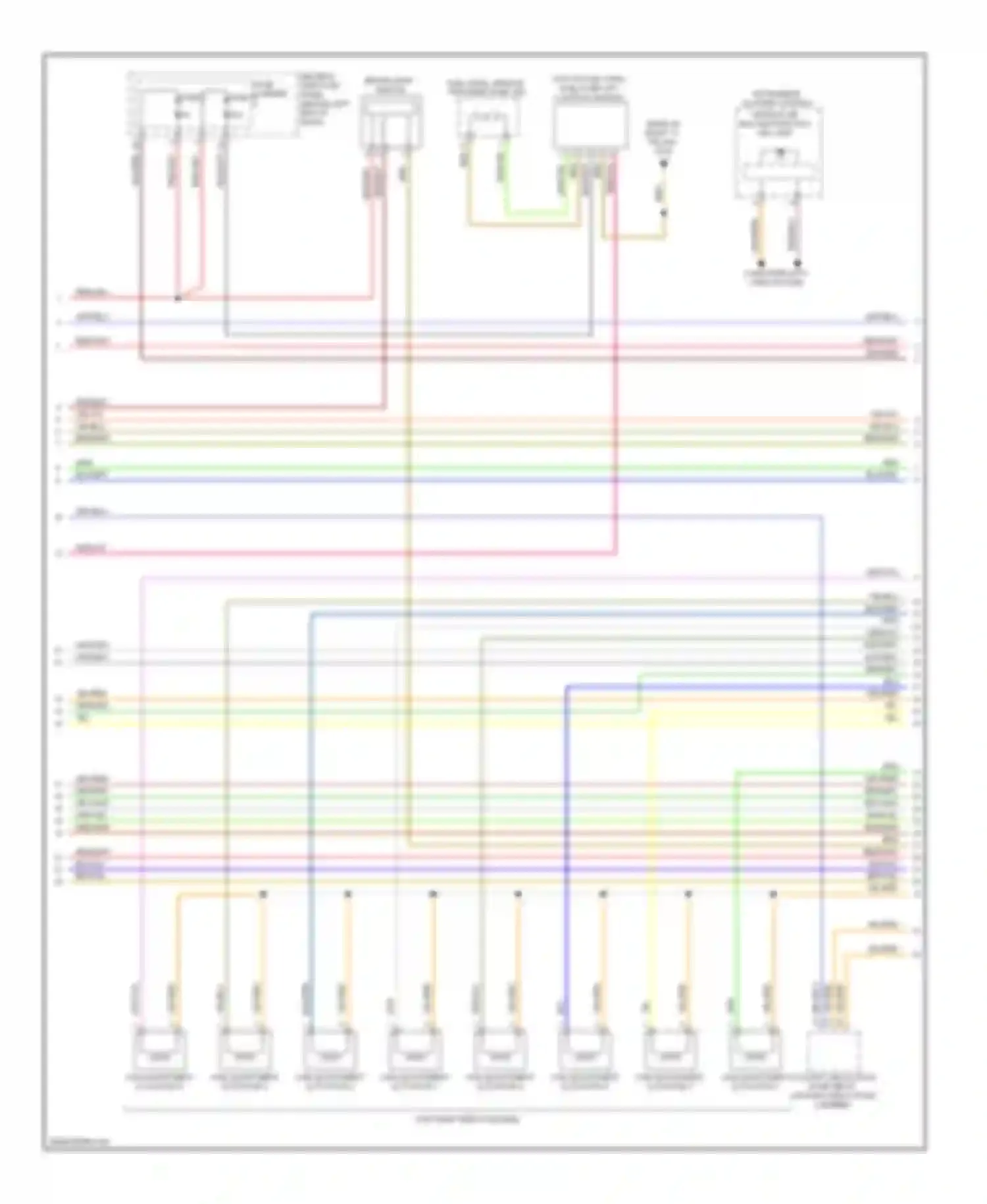 Wiring diagram fuse carrier fuse 3 for Audi A4 B8 (2007-2012)