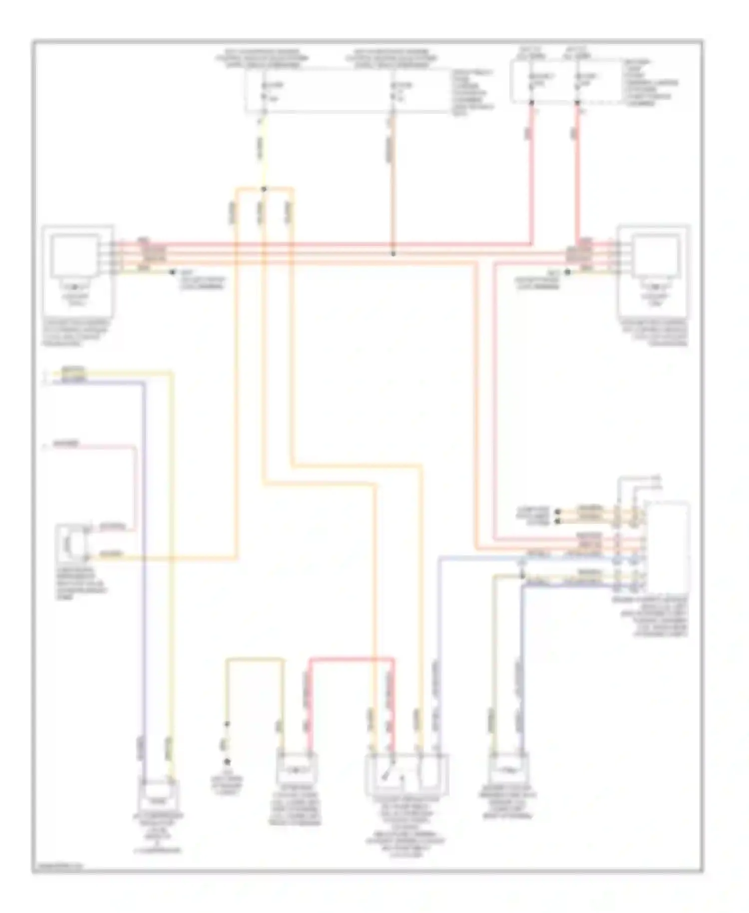 Wiring diagram yel/red for Audi A4 B8 (2007-2012) (3 of 26)