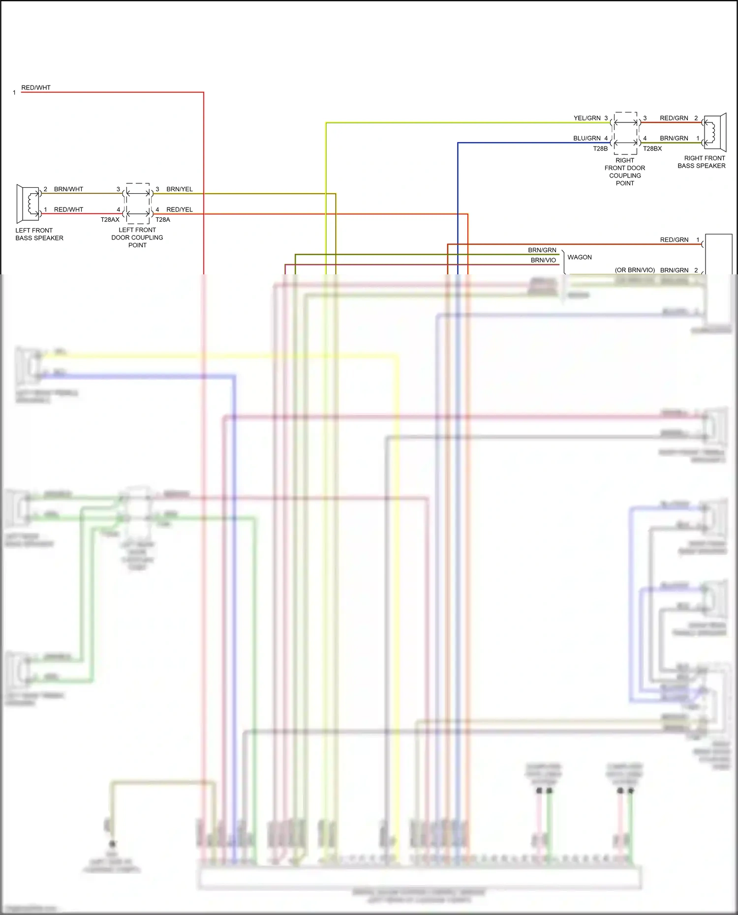Wiring diagram blu/yel for Audi A4 B9 facelift (2019-2024) (4 of 15)