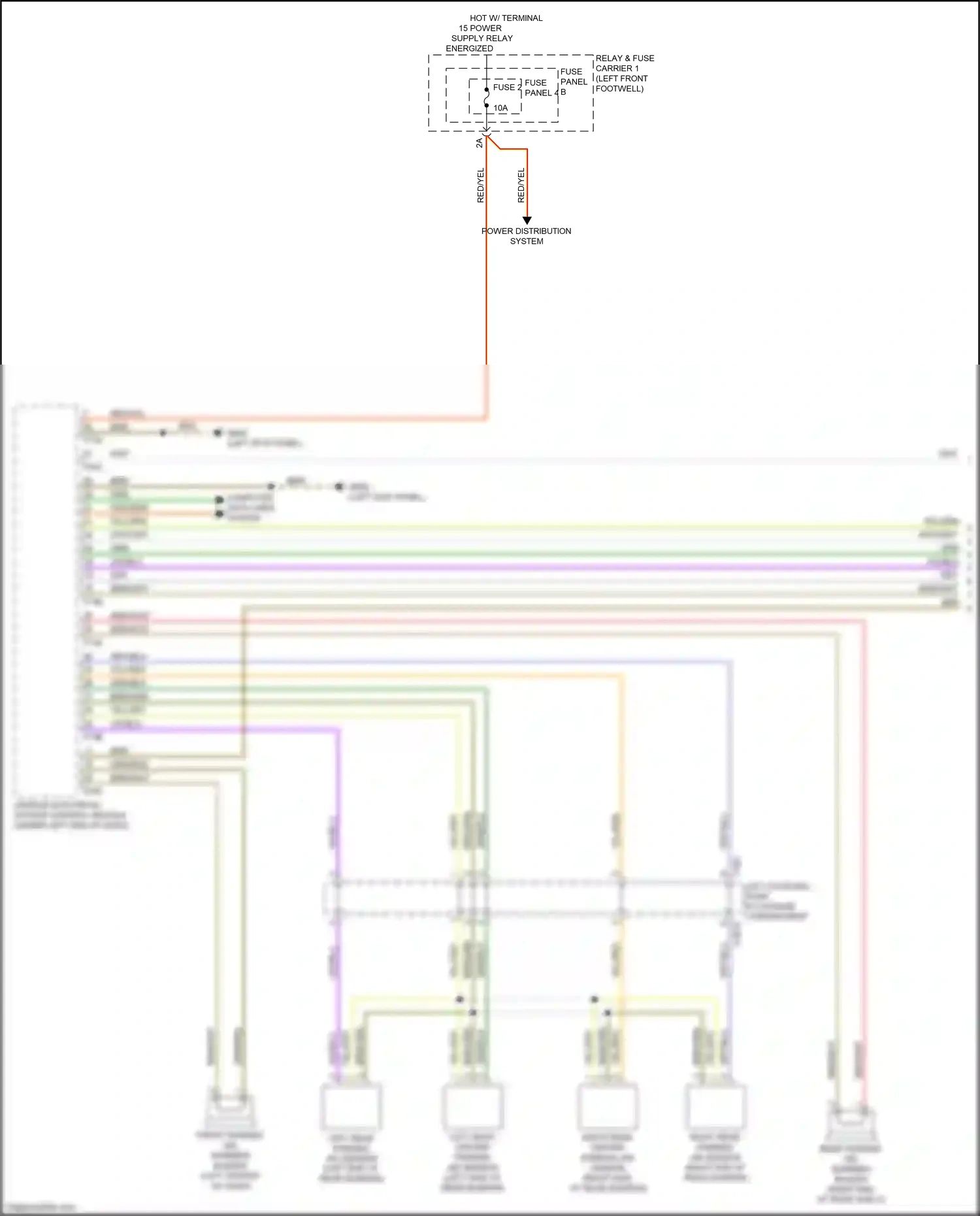 Wiring diagram brn for Audi A4 B9 facelift (2019-2024) (68 of 152)