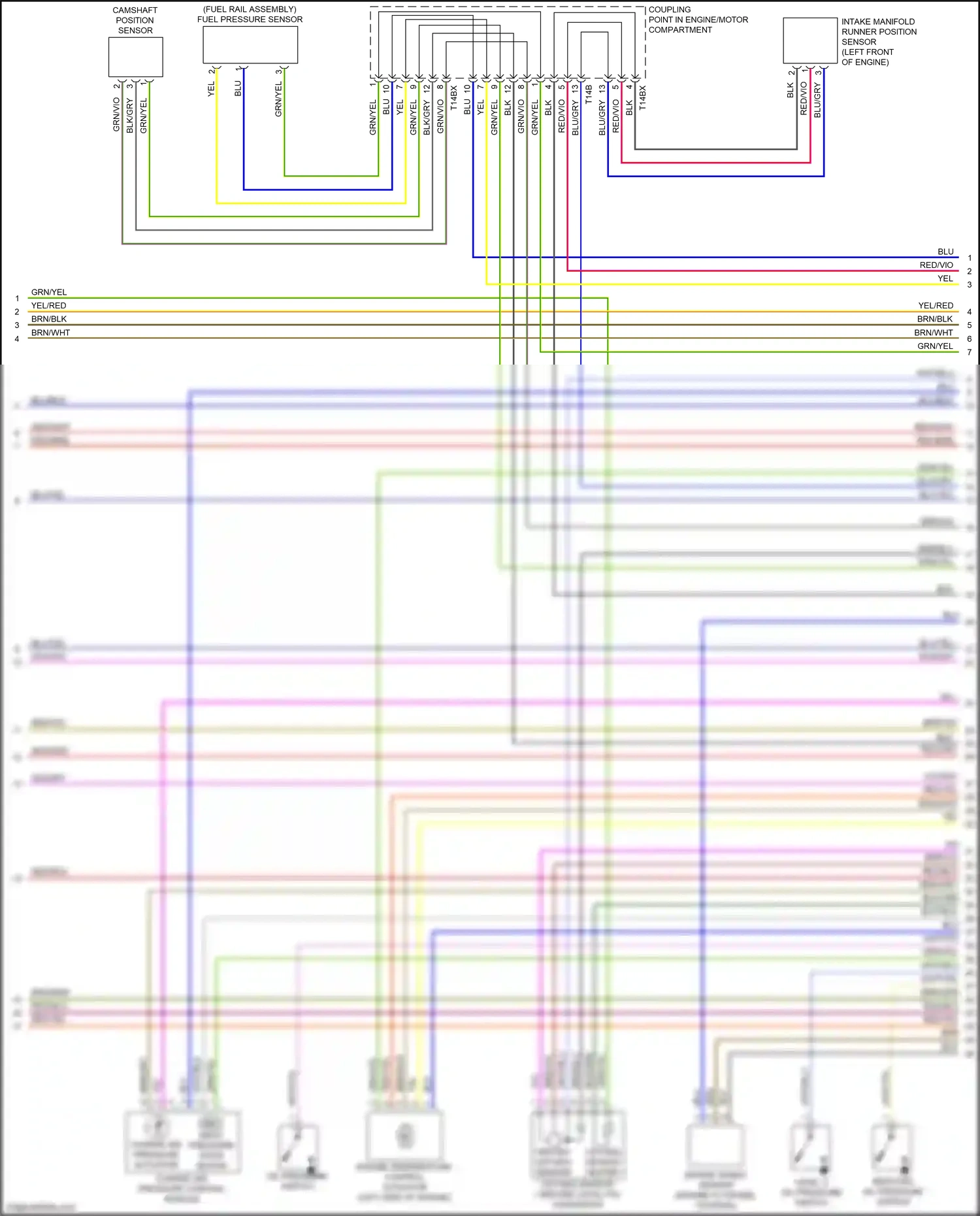 Wiring diagram brn/grn for Audi A4 B9 facelift (2019-2024) (31 of 32)
