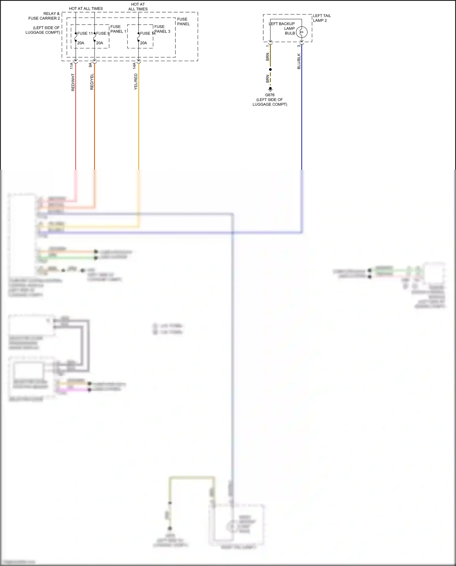 Wiring diagram computer data lines system for Audi A4 B9 facelift (2019-2024) (61 of 121)