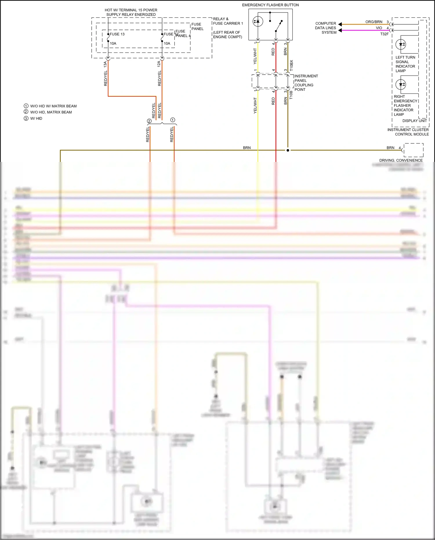 Wiring diagram gry for Audi A4 B9 facelift (2019-2024) (23 of 55)