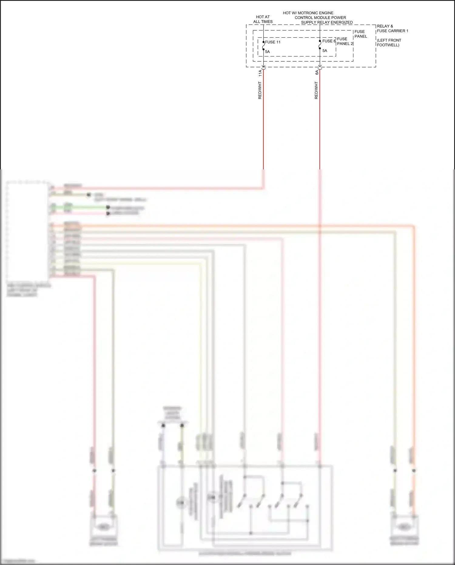 Wiring diagram red/blk for Audi A4 B9 facelift (2019-2024) (23 of 40)