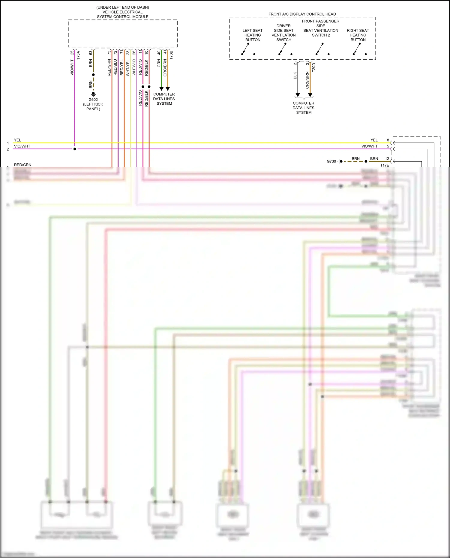 Wiring diagram red/blk for Audi A4 B9 facelift (2019-2024) (4 of 40)
