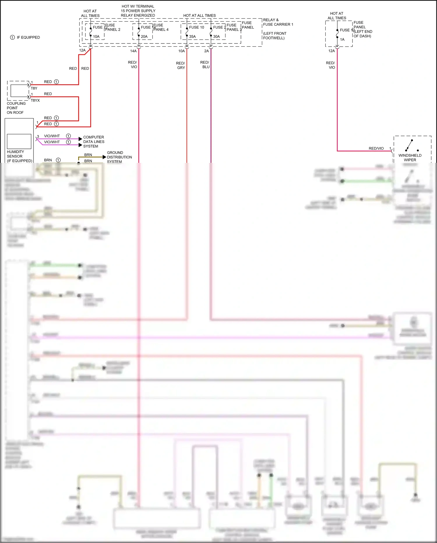 Wiring diagram wht for Audi A4 B9 facelift (2019-2024) (67 of 67)