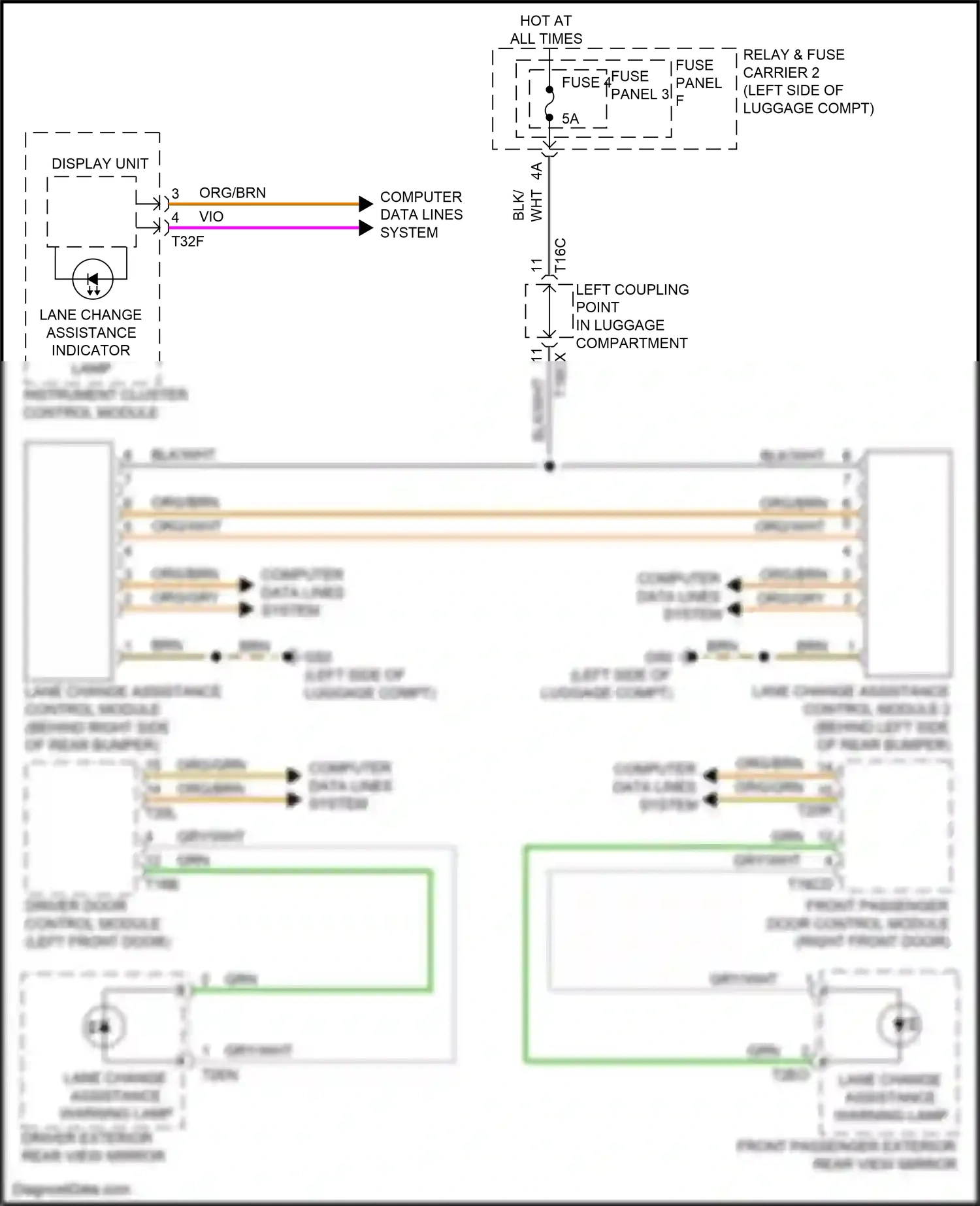 Wiring diagram wht for Audi A4 B9 facelift (2019-2024) (23 of 67)