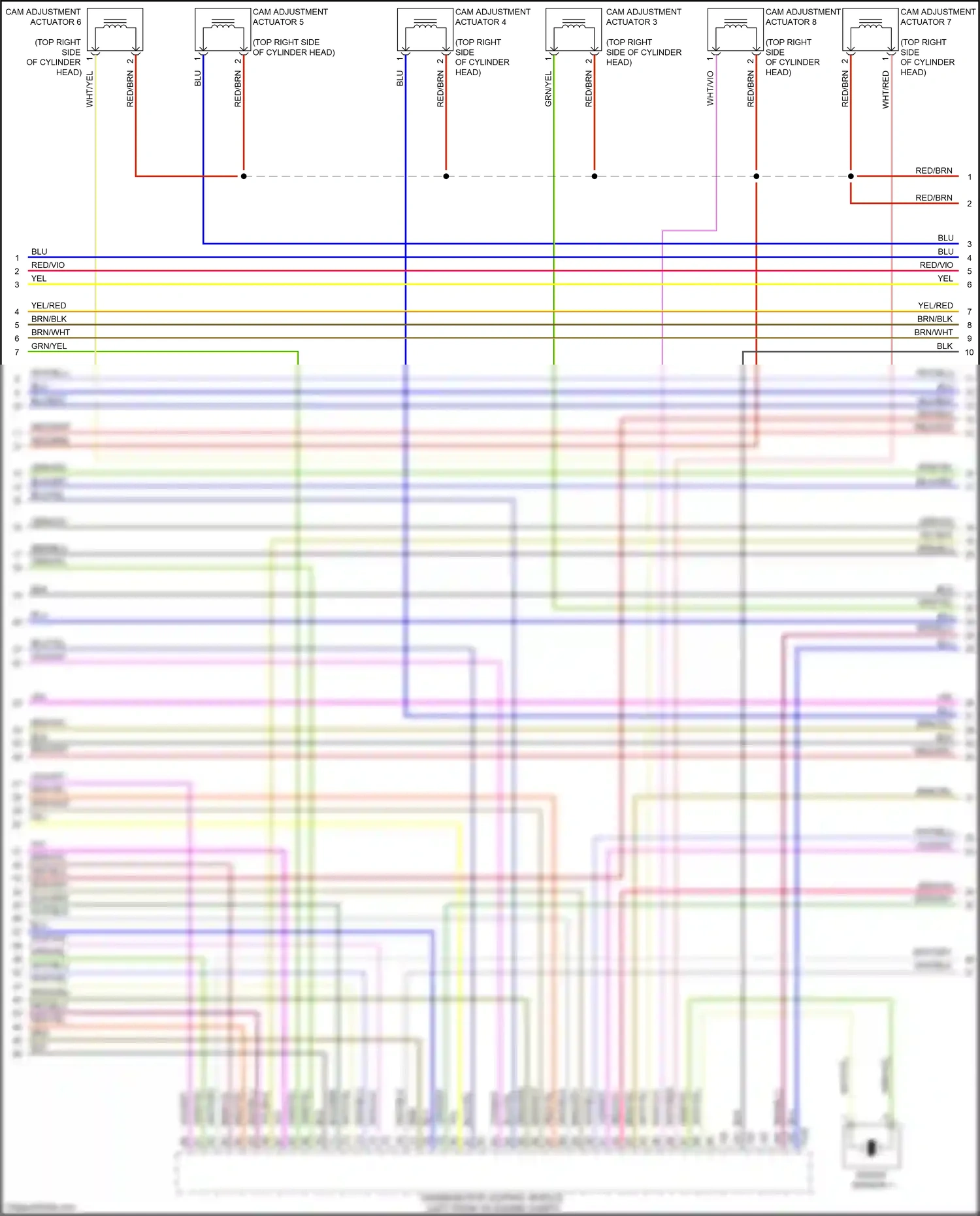Wiring diagram wht/yel for Audi A4 B9 facelift (2019-2024) (30 of 30)