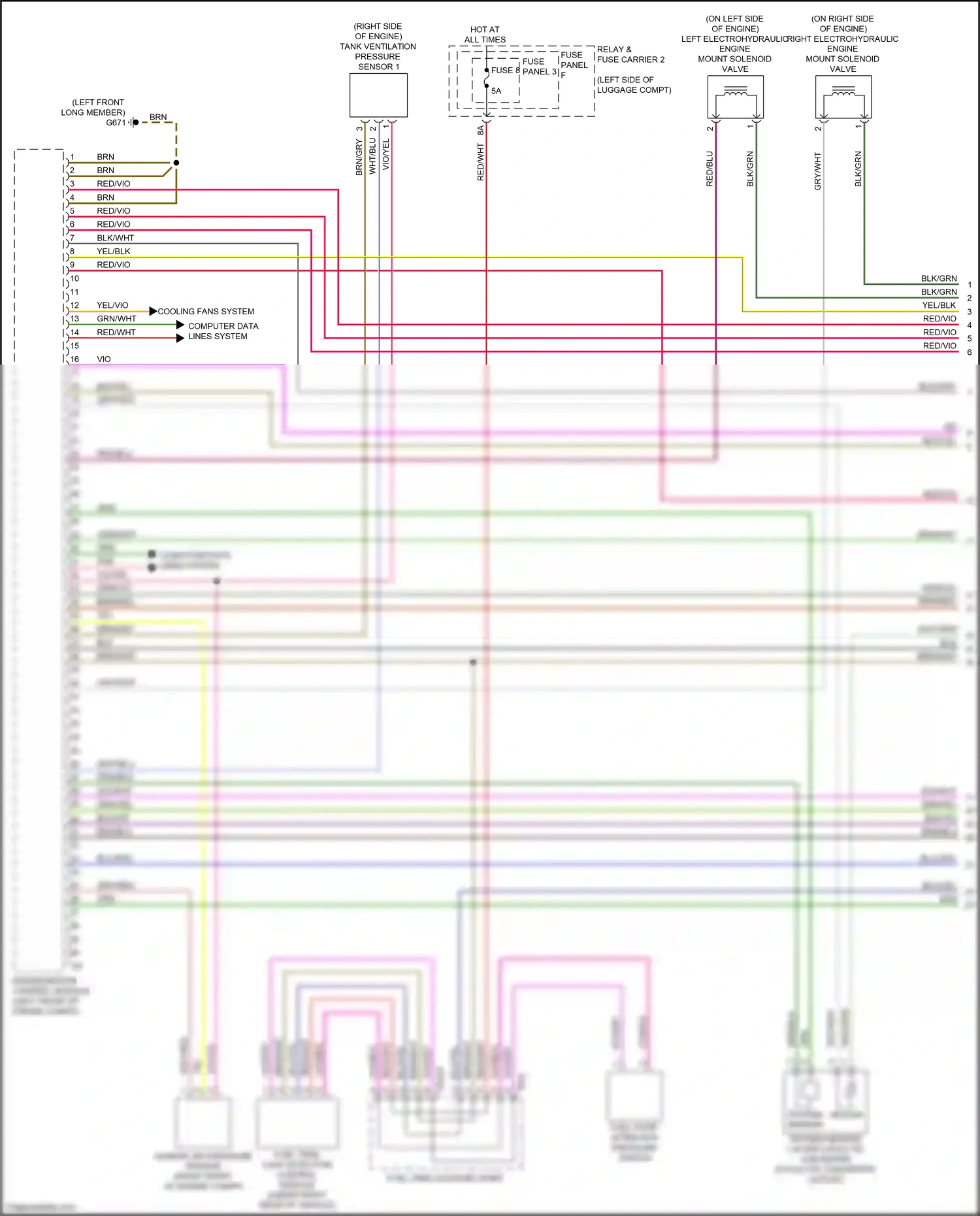 Wiring diagram yel/blk for Audi A4 B9 facelift (2019-2024) (11 of 14)