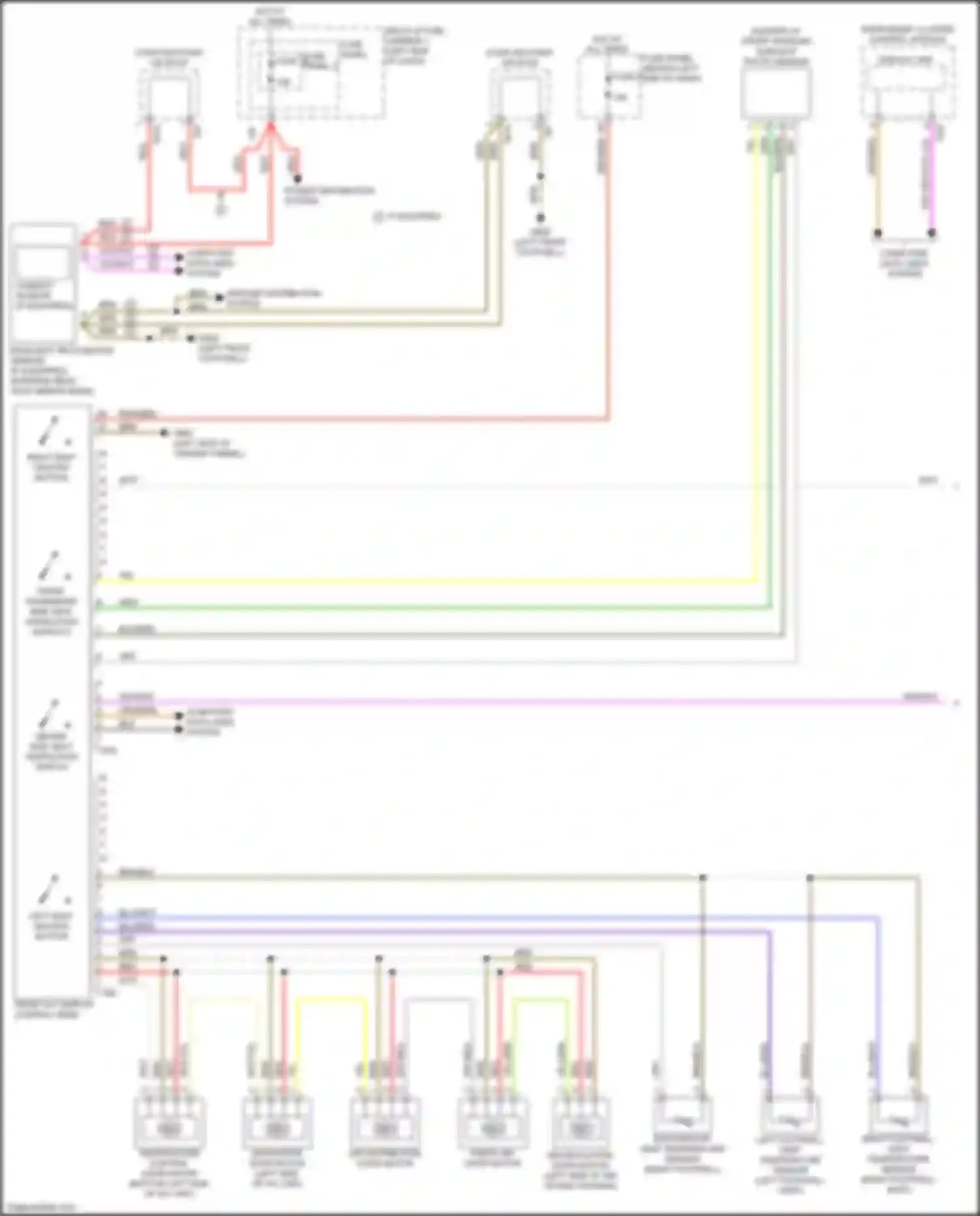 A4 Audi B9 (2015-2020): Automatic a/c circuit, w/ climatronic (1 of 3)