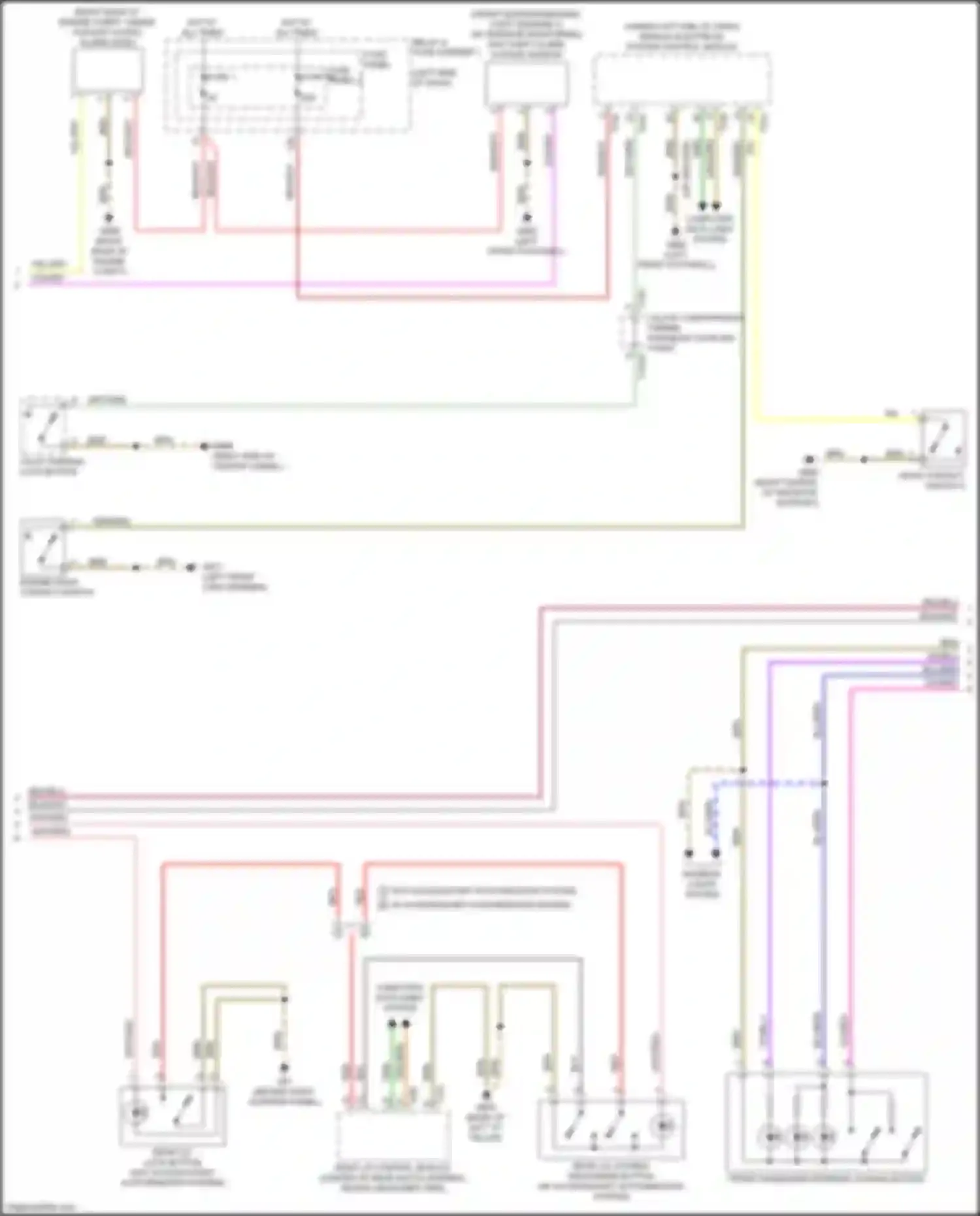 A4 Audi B9 (2015-2020): Forced entry circuit (5 of 6)