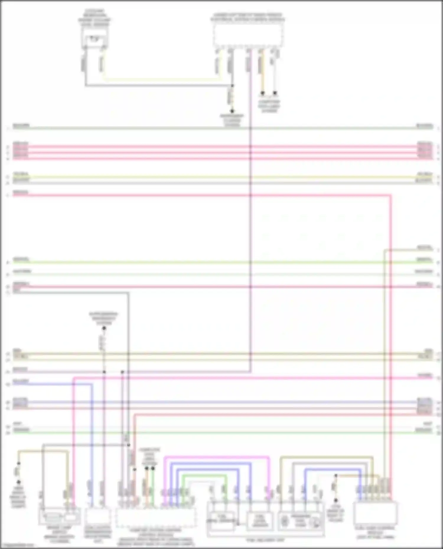 A4 Audi B9 (2015-2020): Wiring diagram engine performance 2.0l turbo, cymc (3 of 10)