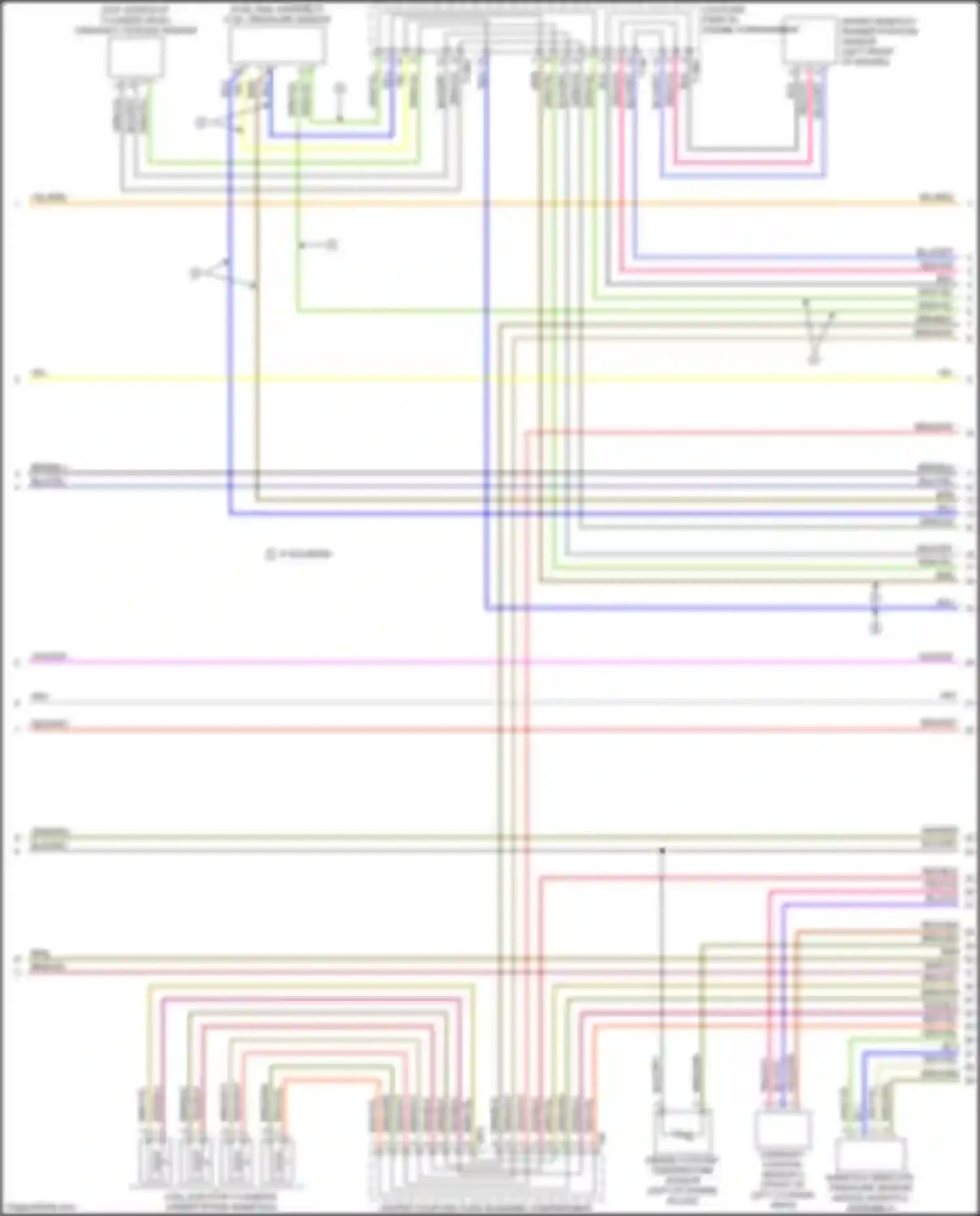 A4 Audi B9 (2015-2020): Wiring diagram engine performance 2.0l turbo, dbpa (6 of 9)