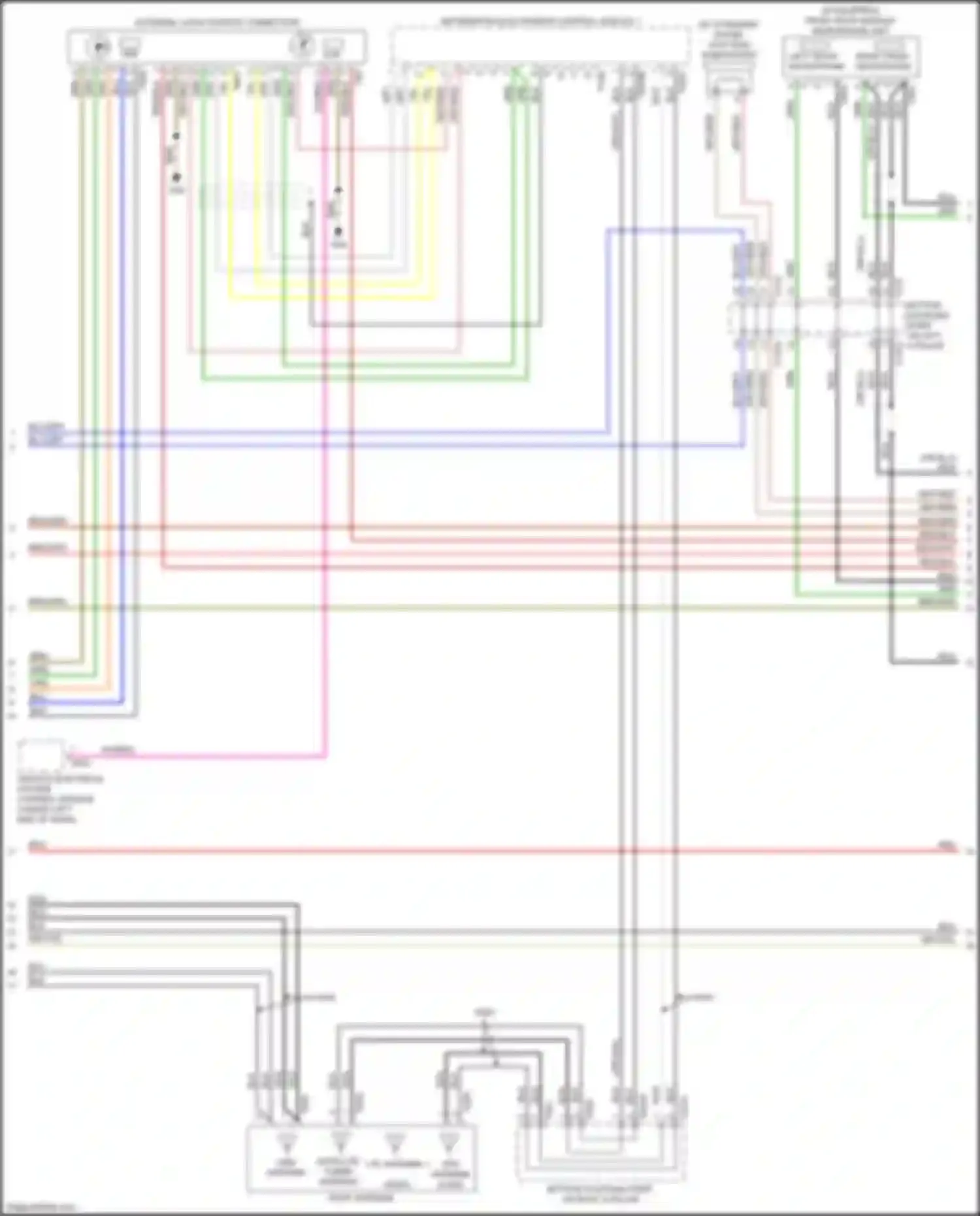 A4 Audi B9 (2015-2020): Navigation circuit (3 of 4)