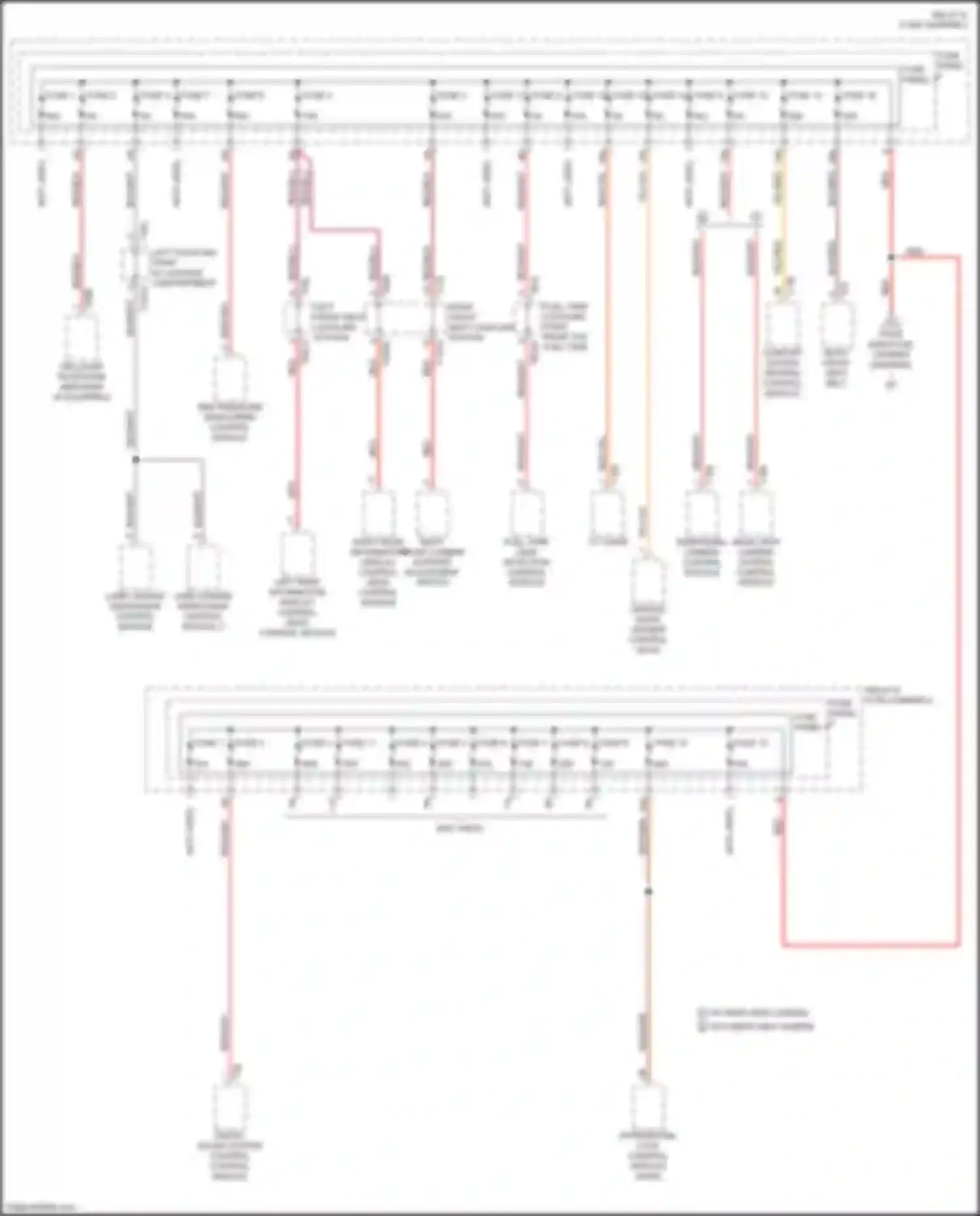 A4 Audi B9 (2015-2020): Power distribution circuit (5 of 6)