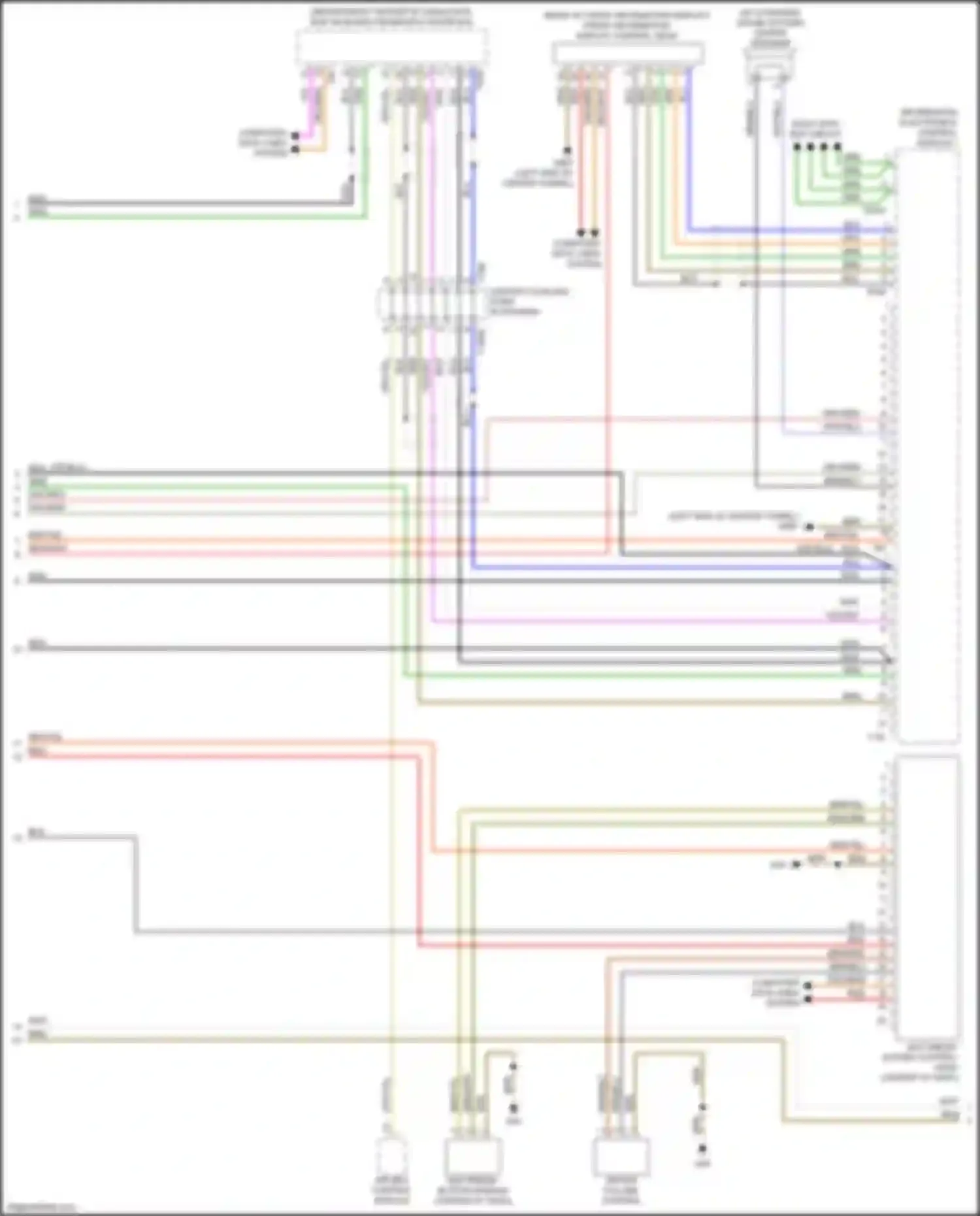 A4 Audi B9 (2015-2020): Radio circuit, w/ bang & olufson sound (4 of 5)