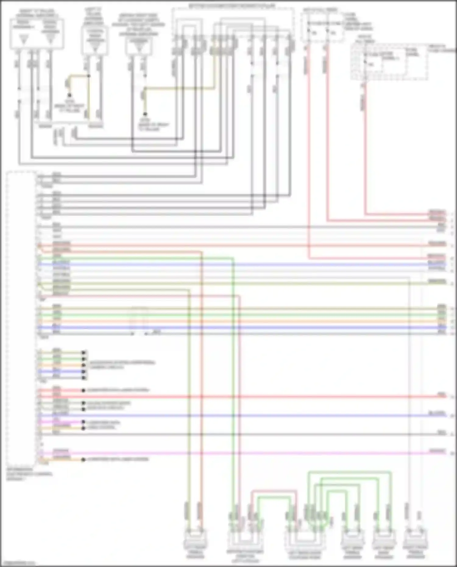 A4 Audi B9 (2015-2020): Radio circuit, w/ navigation (1 of 4)