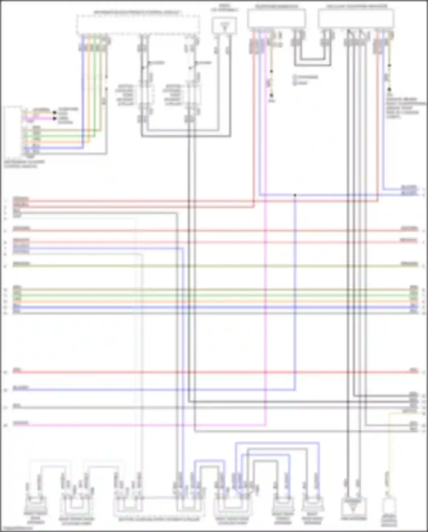 A4 Audi B9 (2015-2020): Radio circuit, w/ navigation (2 of 4)