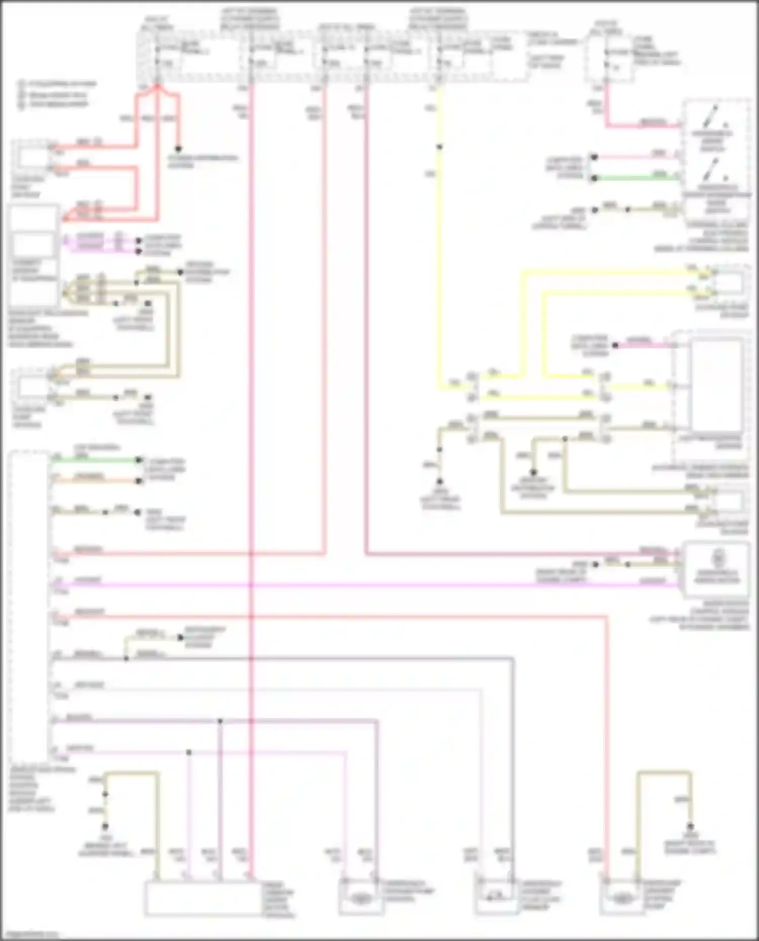 A4 Audi B9 (2015-2020): Wiper/washer circuit