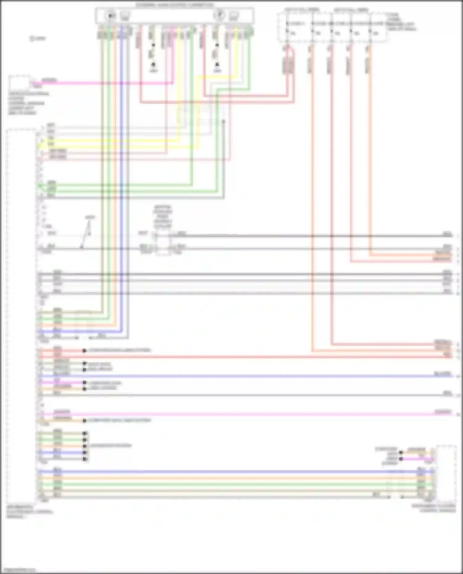 Wiring diagram fuse panel c for Audi A4 B9 (2015-2020) (18 of 33)