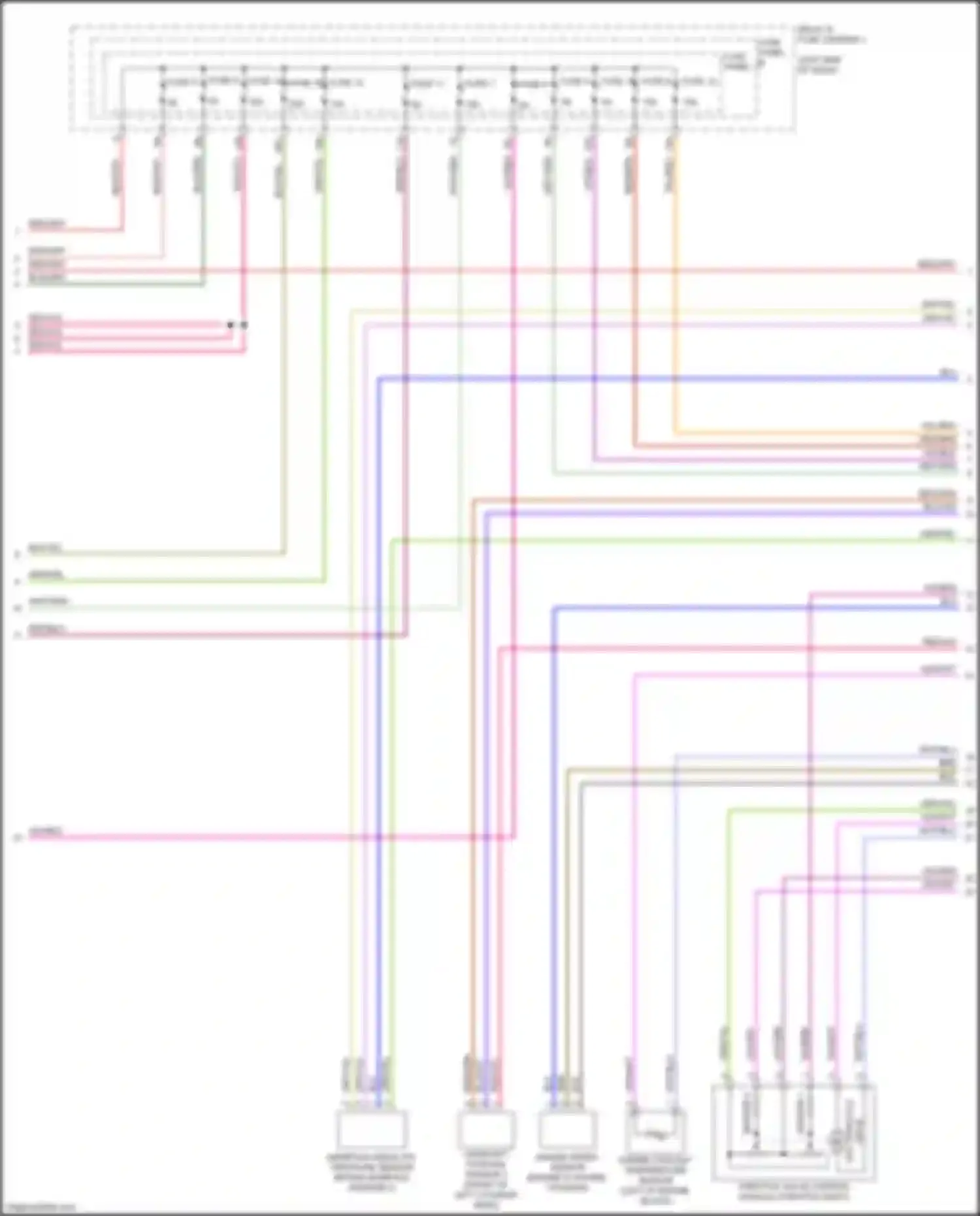 Wiring diagram grn/yel for Audi A4 B9 (2015-2020) (33 of 37)