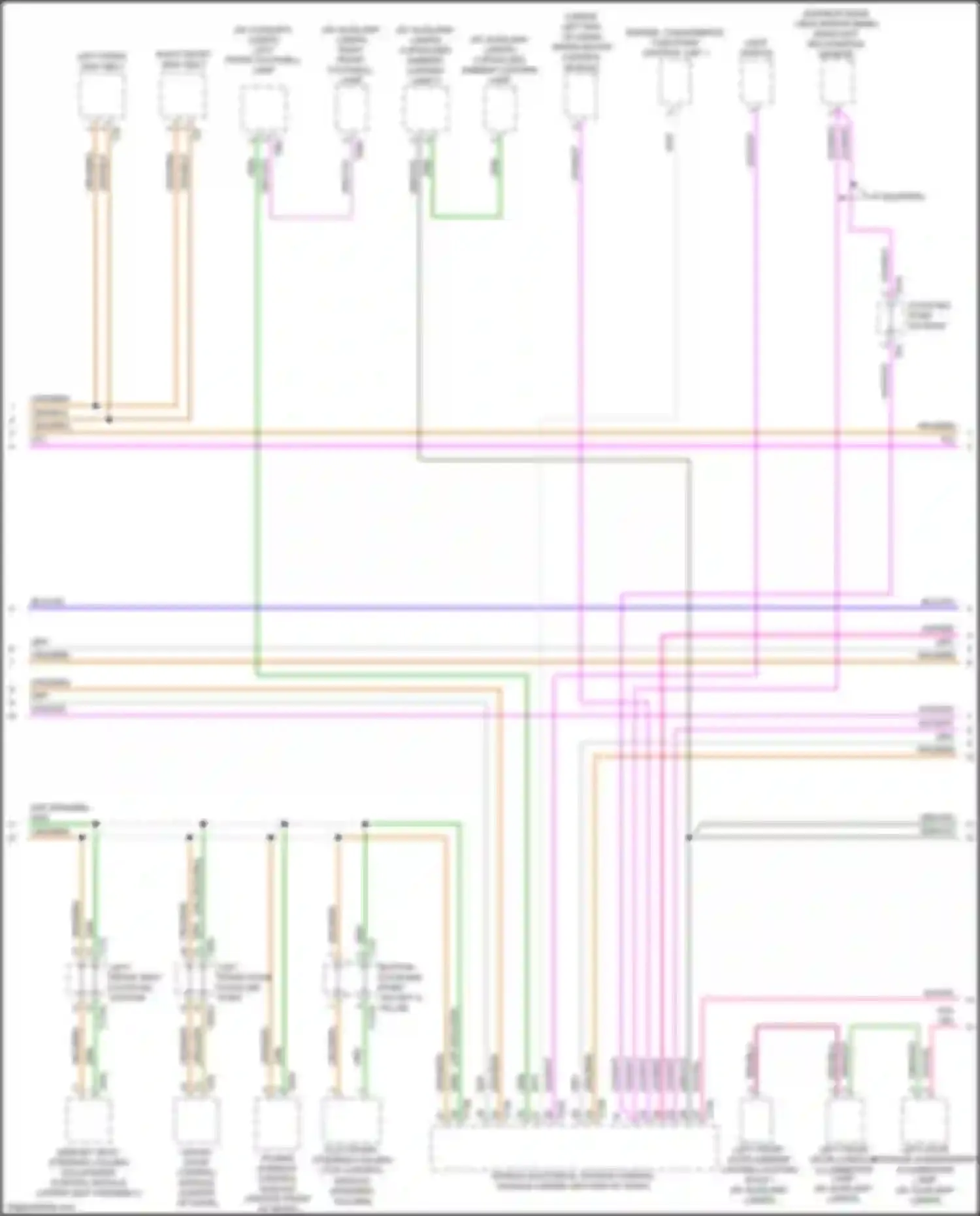 Wiring diagram vio for Audi A4 B9 (2015-2020) (3 of 64)