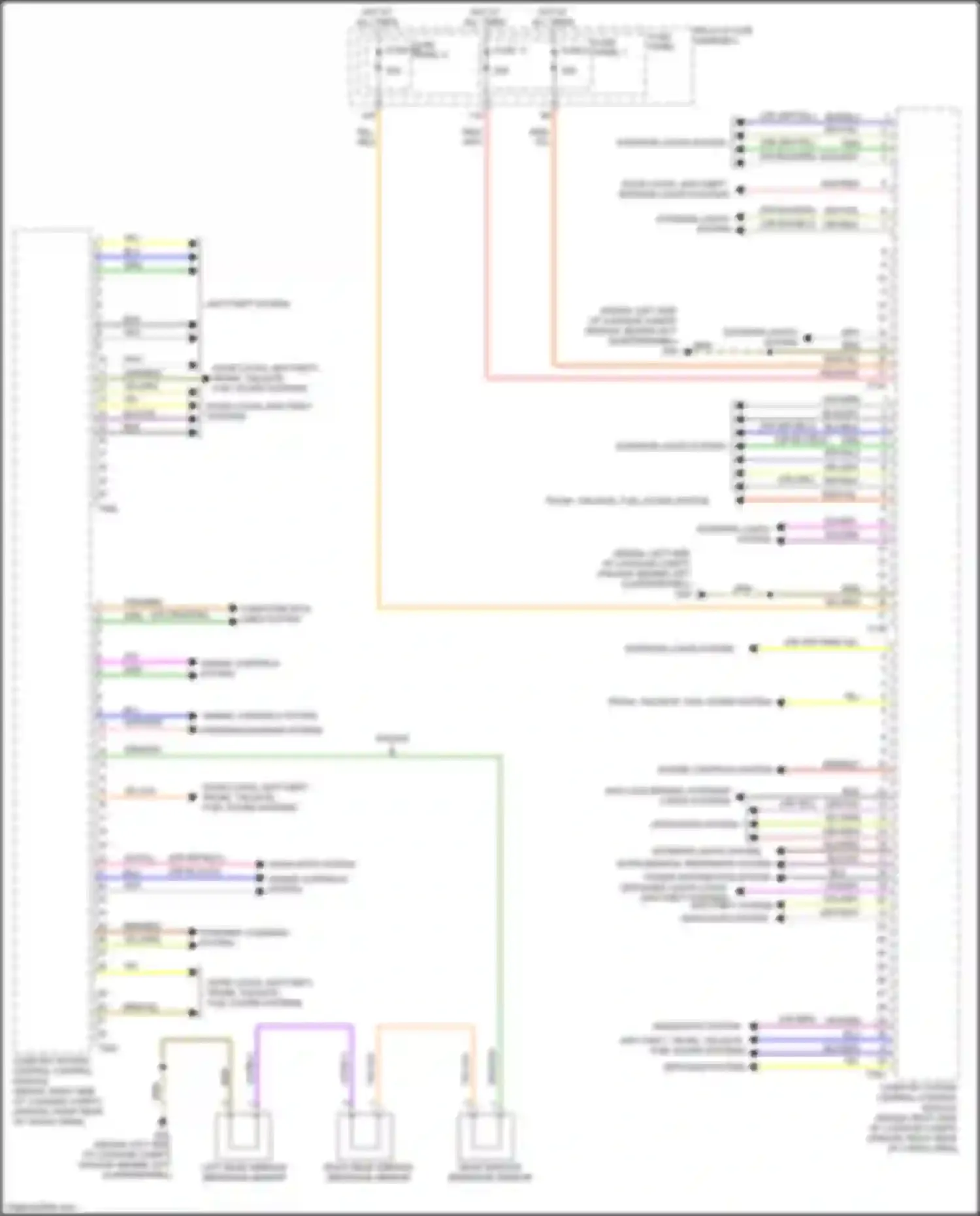 Wiring diagram wht/red for Audi A4 B9 (2015-2020) (2 of 21)