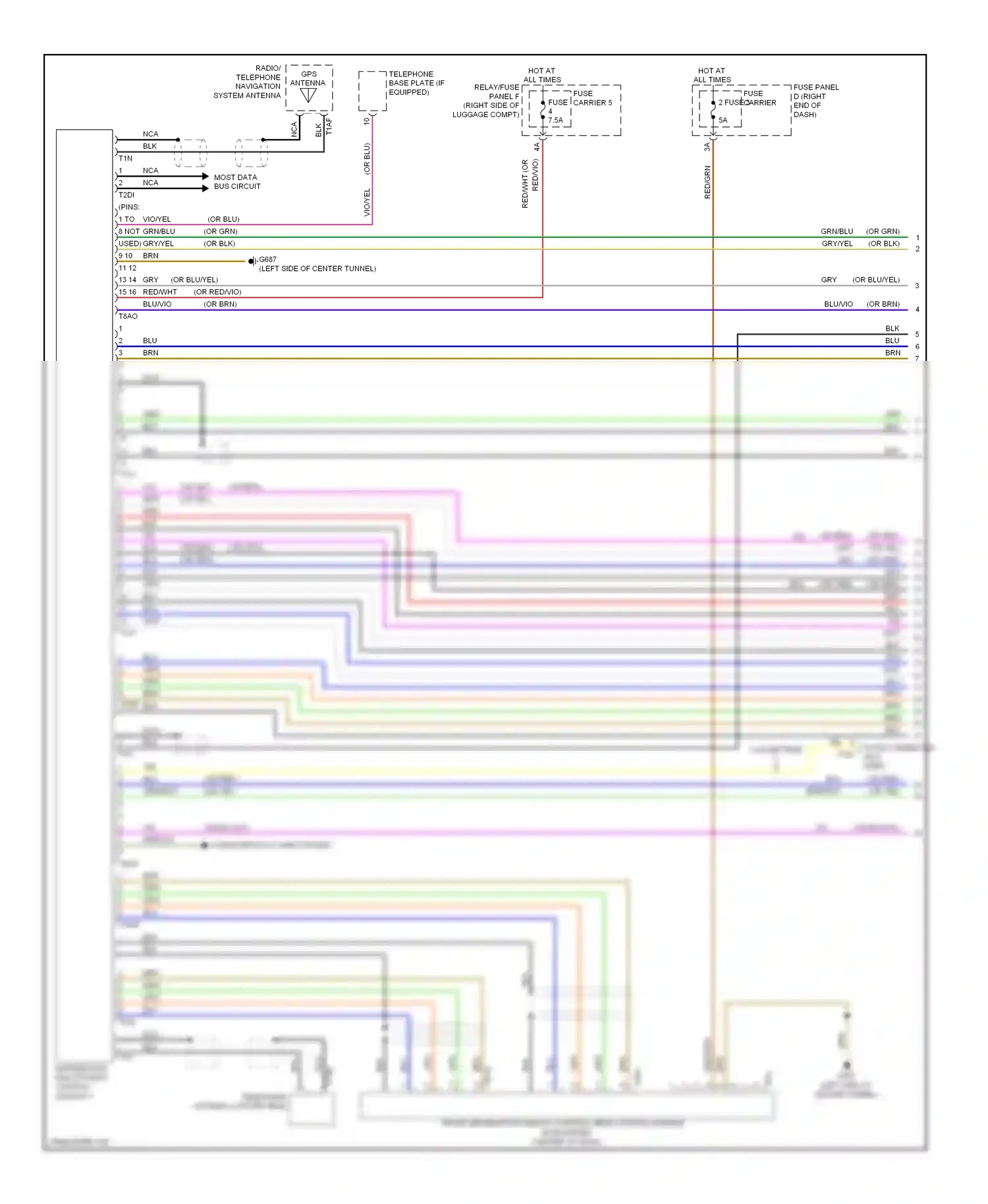 Audi A5 I facelift (2011-2016) blu wiring diagram  (46 of 80)