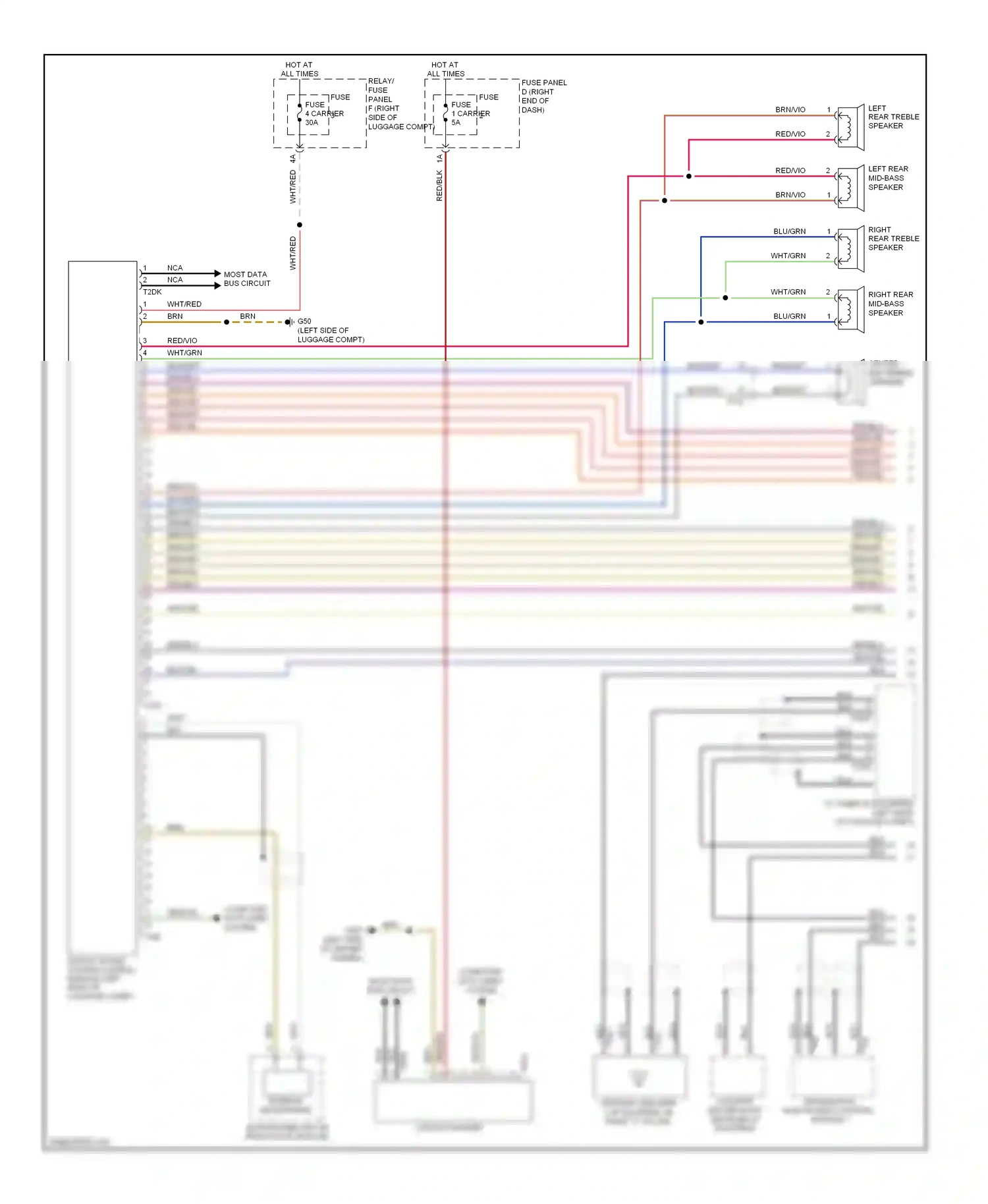 Audi A5 I facelift (2011-2016) blu/grn wiring diagram  (26 of 54)