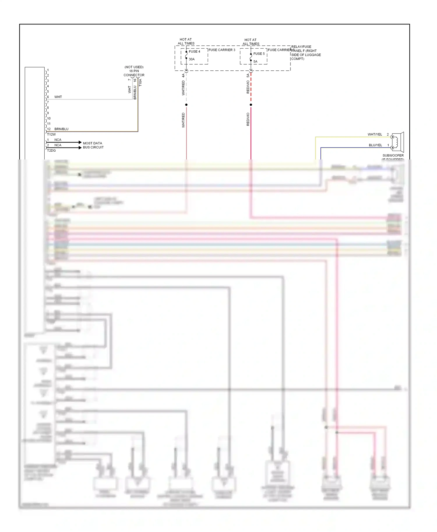 Audi A5 I facelift (2011-2016) computer data lines system wiring diagram  (84 of 123)