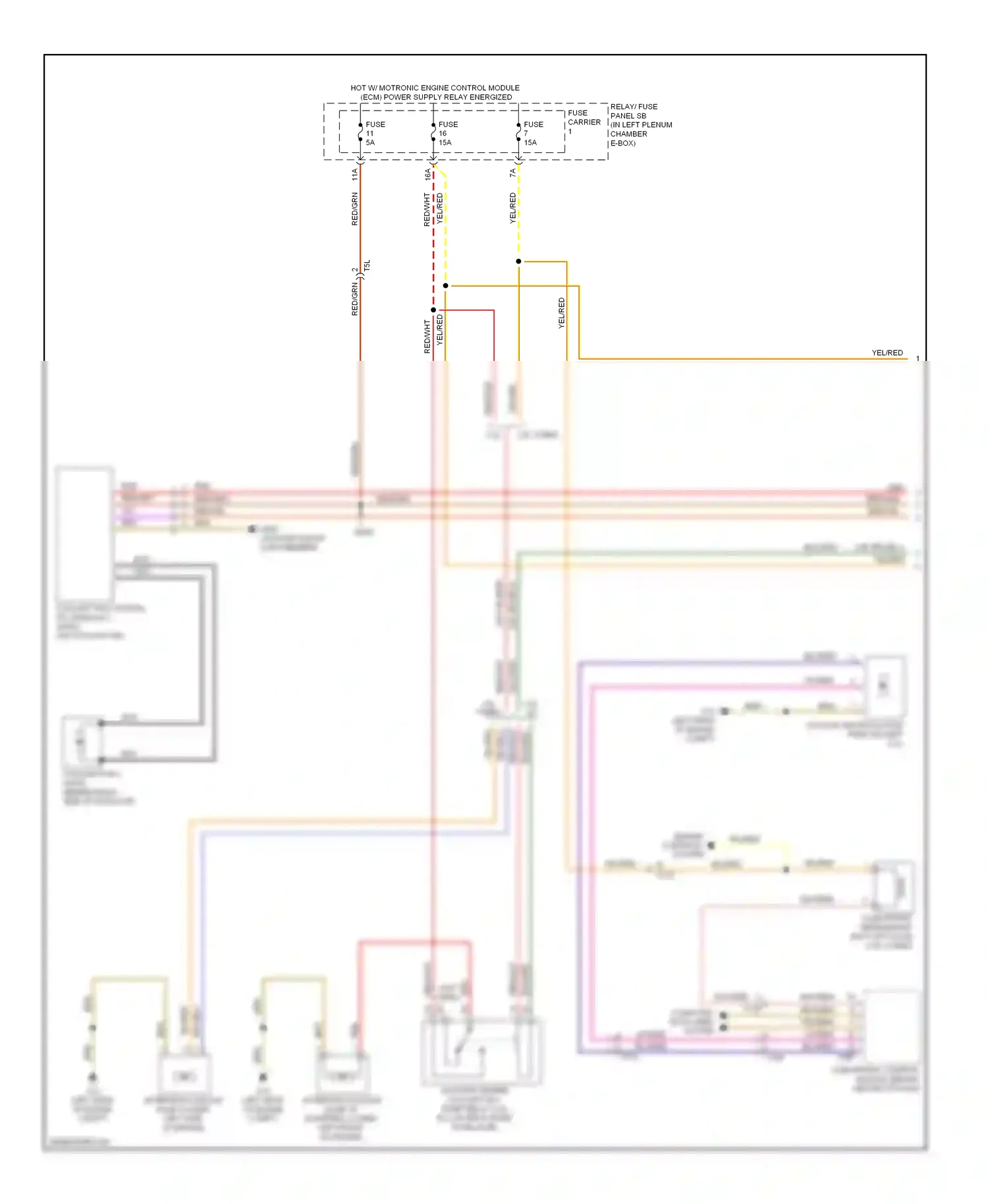 Audi A5 I facelift (2011-2016) (except 4.2l) wiring diagram  (1 of 3)