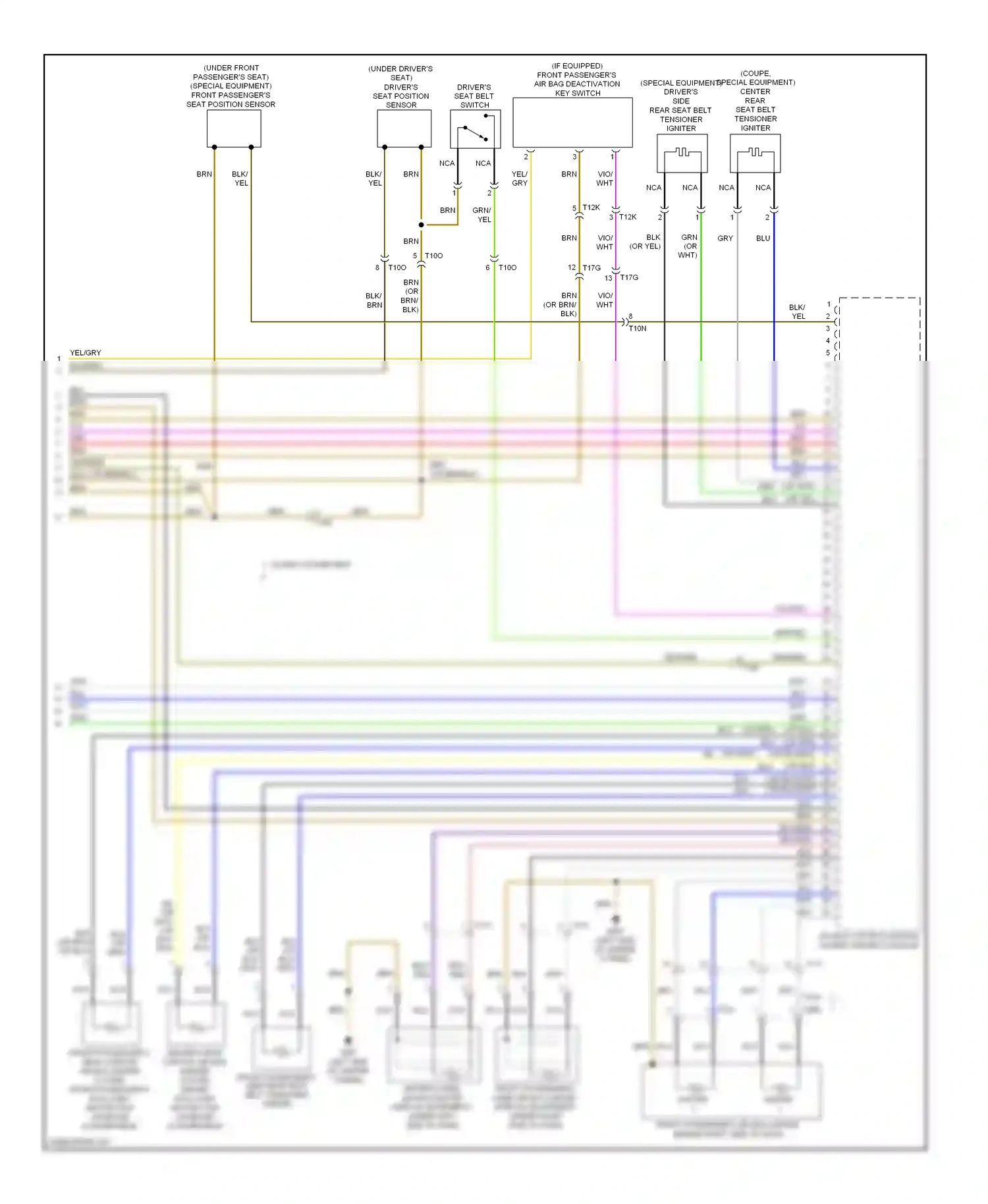 Audi A5 I facelift (2011-2016) (left side wiring diagram  (1 of 1)