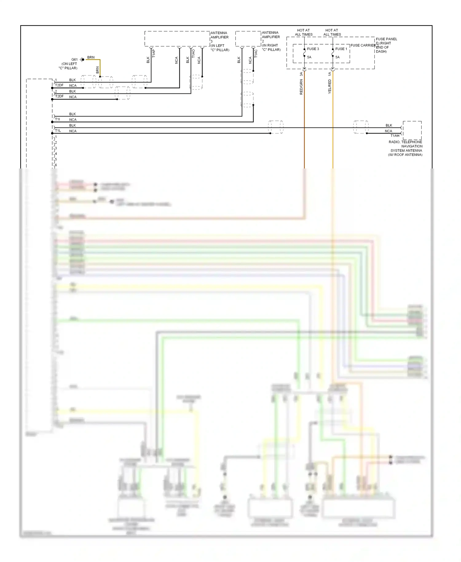 Audi A5 I facelift (2011-2016) nca wiring diagram  (34 of 76)