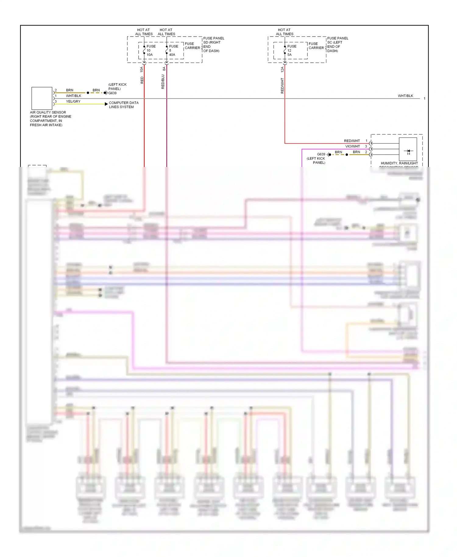 Audi A5 I facelift (2011-2016) nca wiring diagram  (3 of 76)
