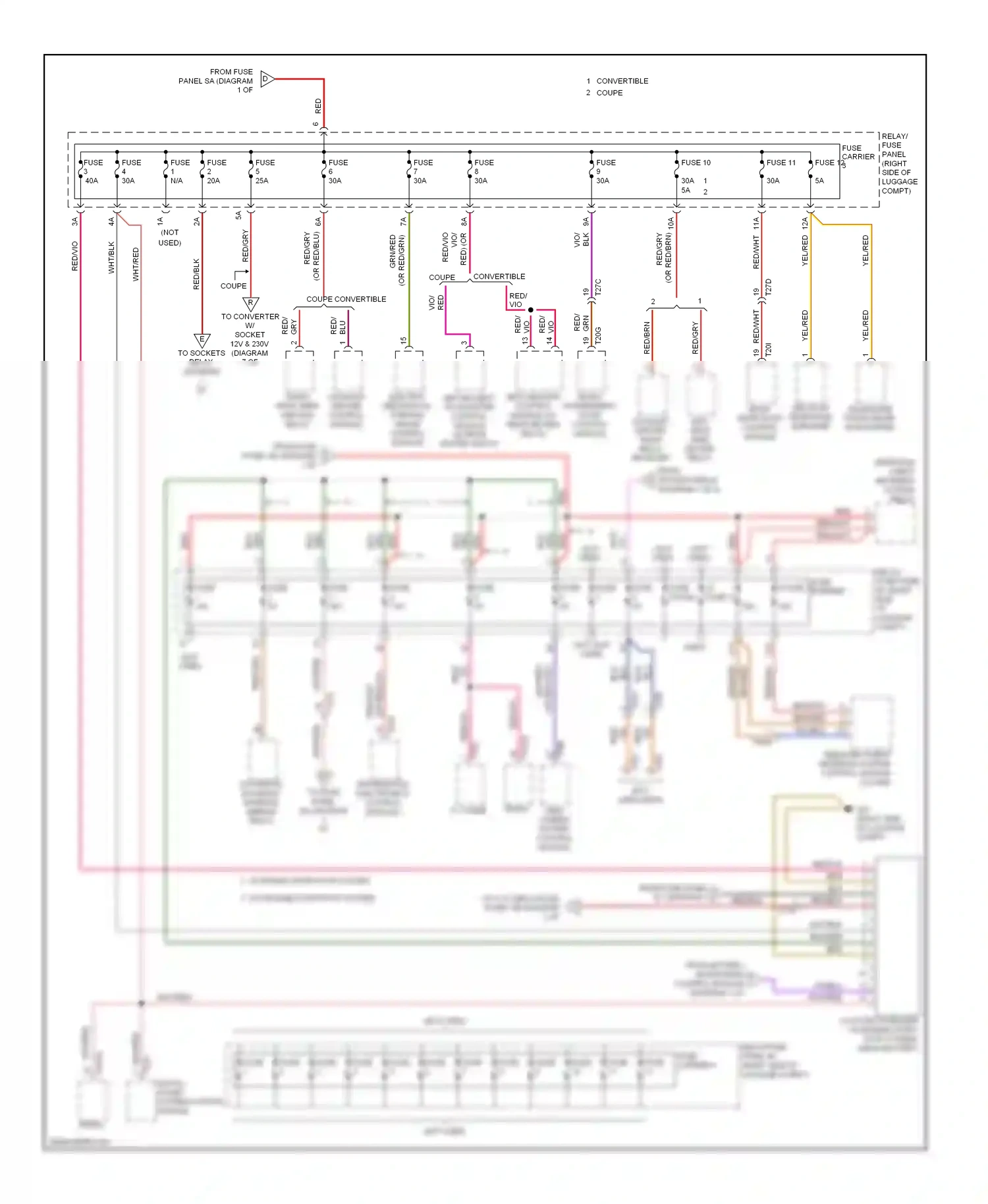 Audi A5 I facelift (2011-2016) reducing agent metering system control module (coupe) wiring diagram  (1 of 1)