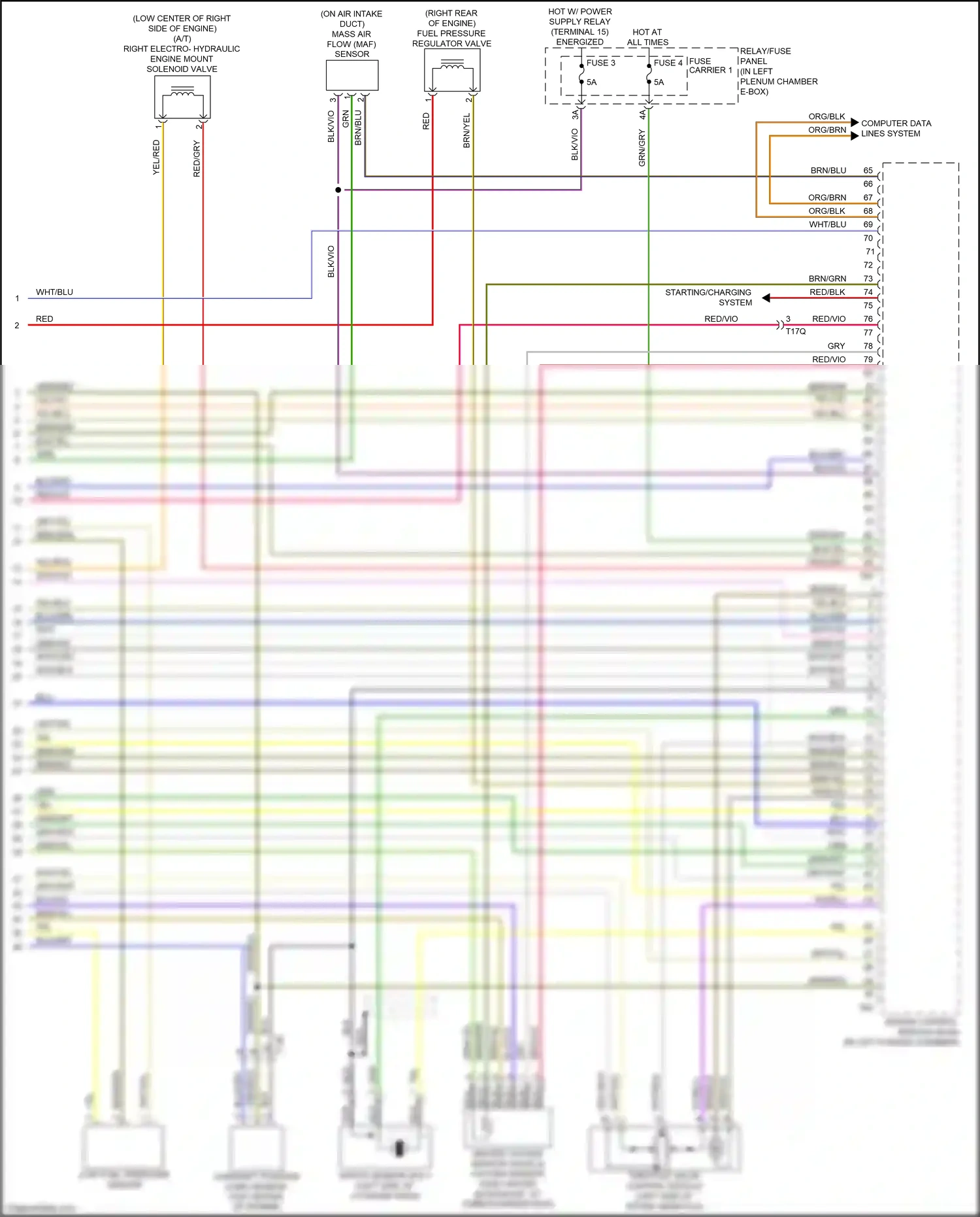 Audi A5 I facelift (2011-2016) computer data lines system wiring diagram  (120 of 123)