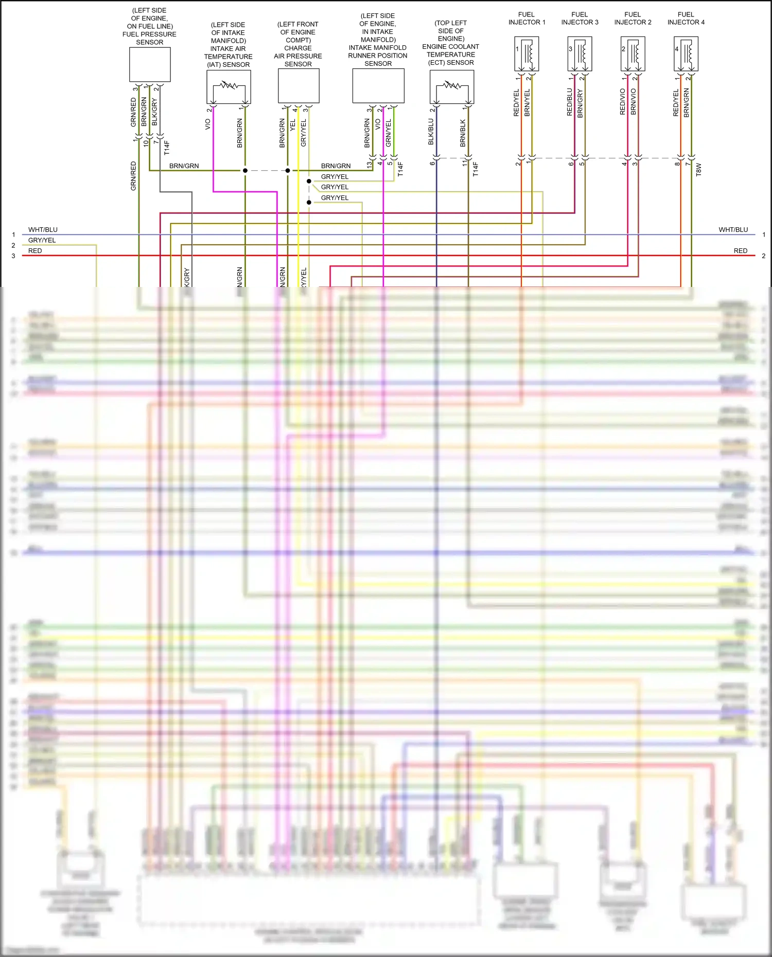Audi A5 I facelift (2011-2016) engine coolant temperature (ect) sensor wiring diagram  (5 of 5)