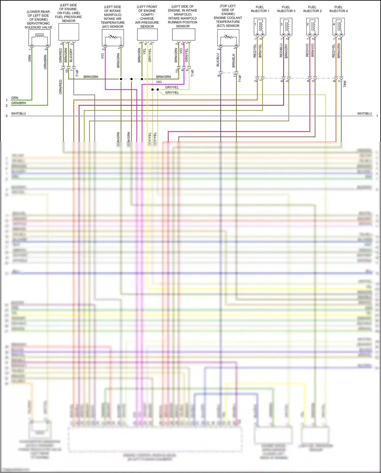 Audi A5 I facelift (2011-2016) engine coolant temperature (ect) sensor wiring diagram  (4 of 5)