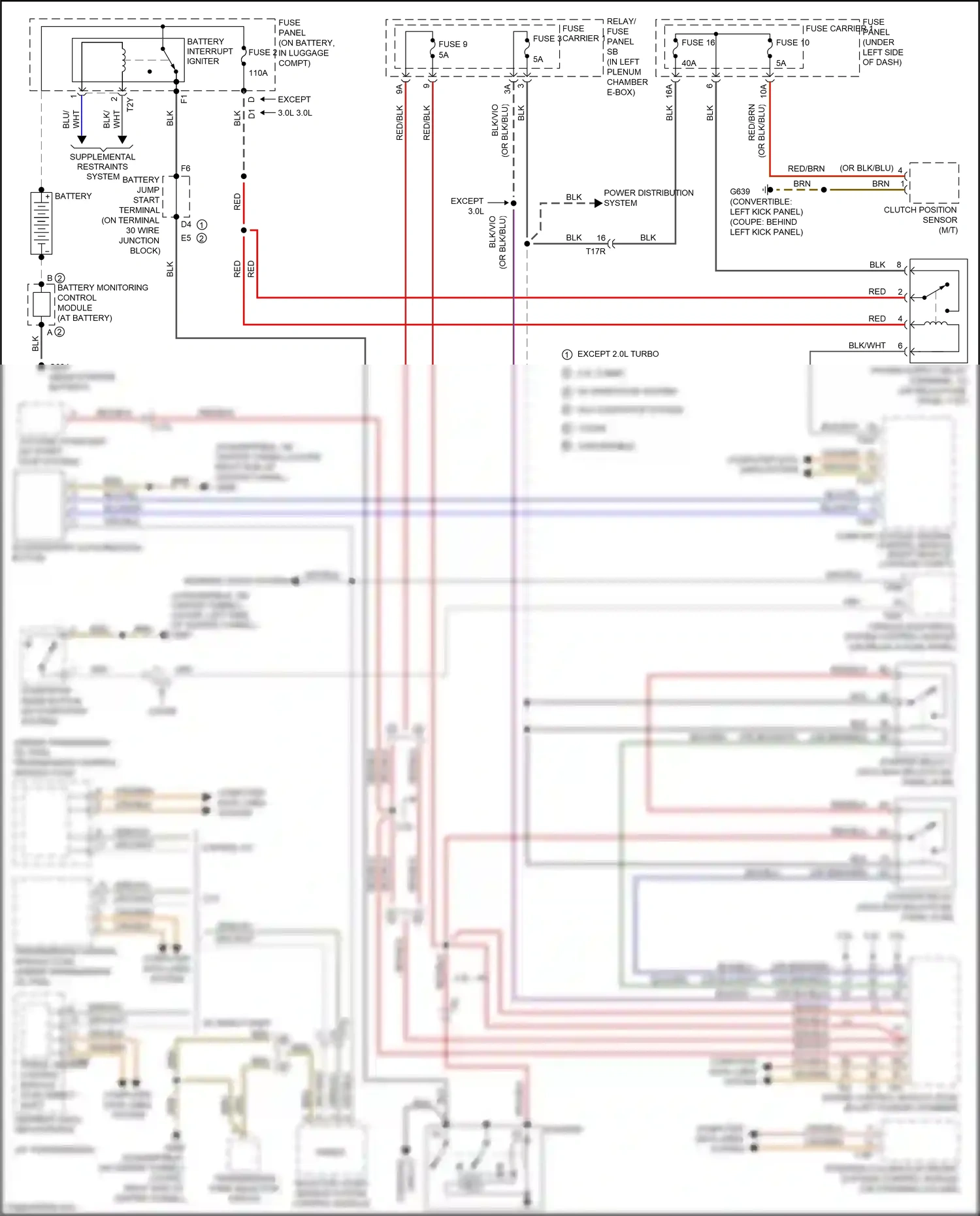 Audi A5 I facelift (2011-2016) (in left plenum chamber e-box) wiring diagram  (10 of 16)