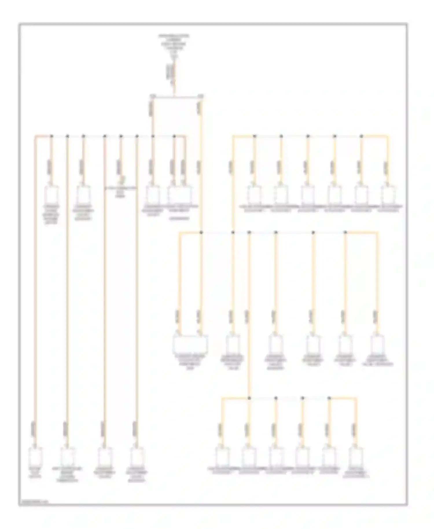 A5 Audi I (2007-2011): Power distribution circuit (6 of 7)