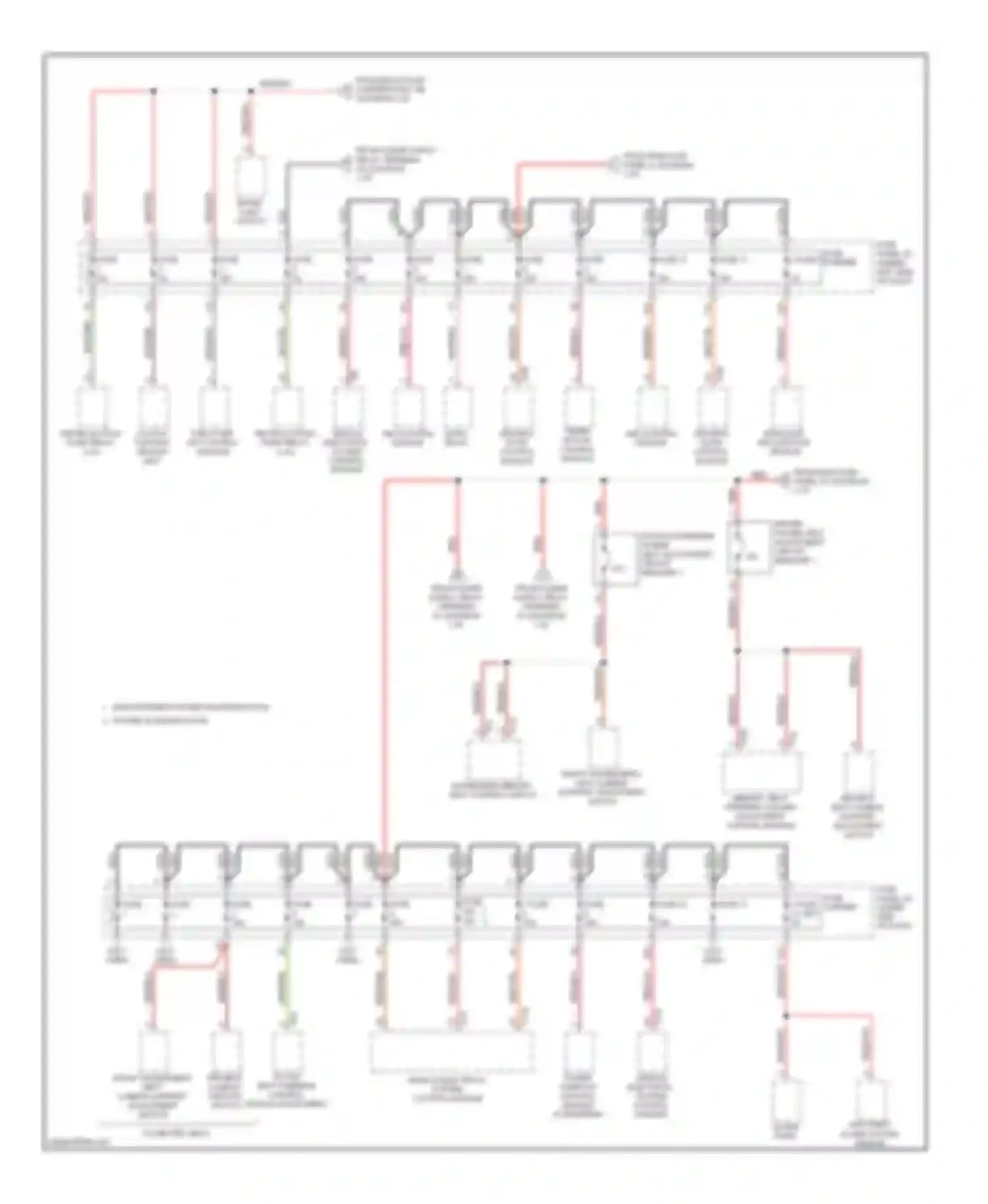 A5 Audi I (2007-2011): Power distribution circuit (7 of 7)