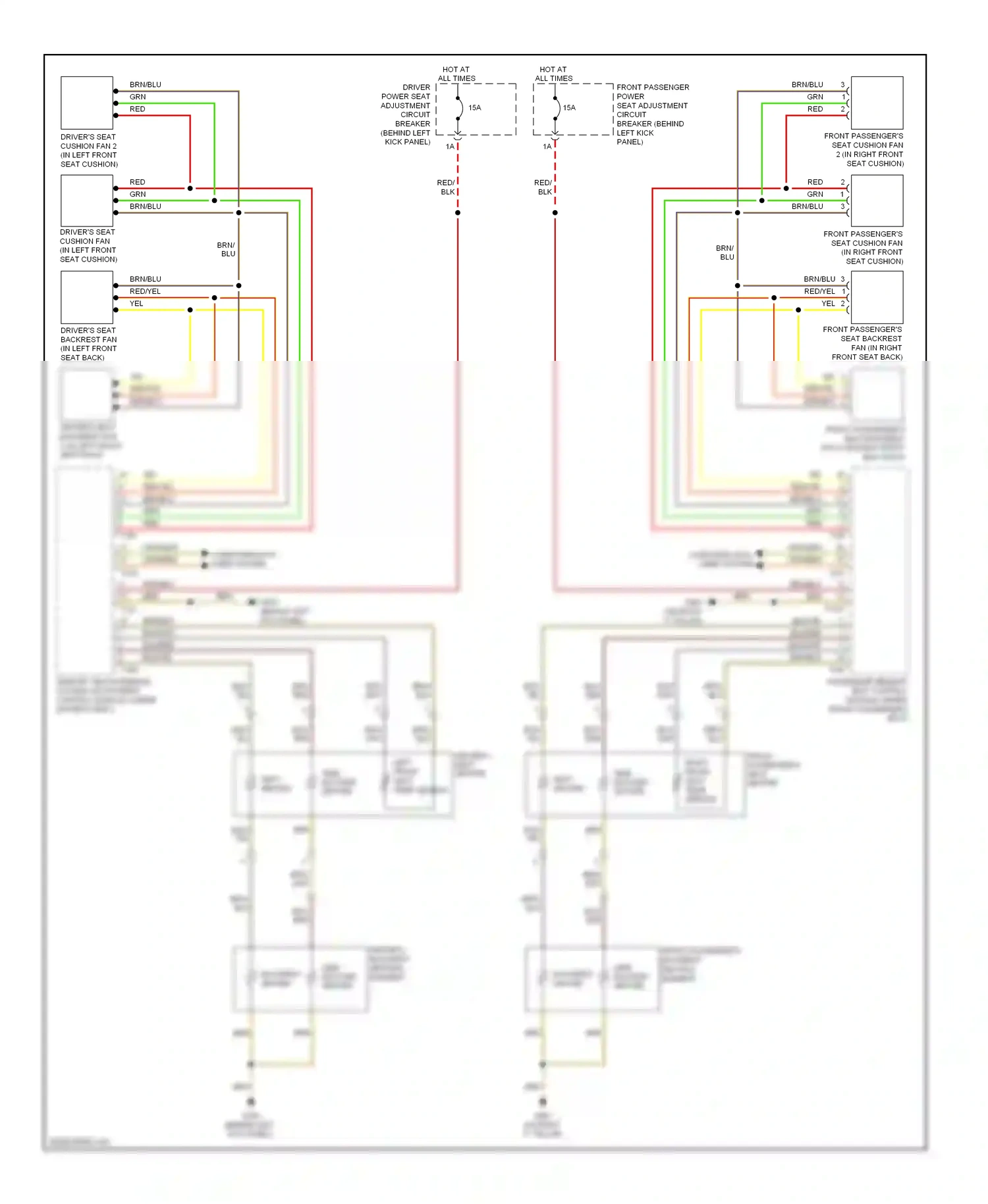 Audi A5 I (2007-2011) (behind left kick panel) wiring diagram  (25 of 39)