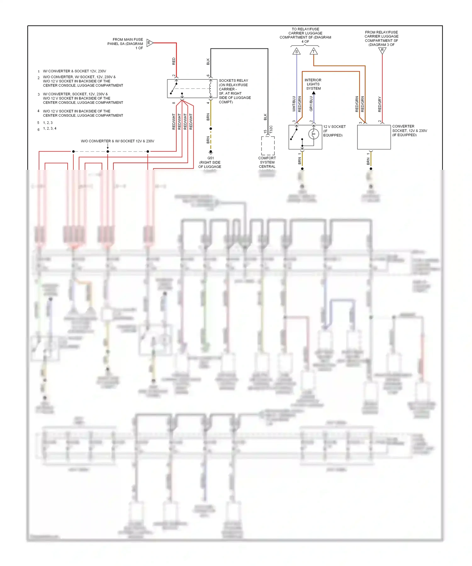Audi A5 I (2007-2011) data link connector (dlc) wiring diagram  (2 of 2)