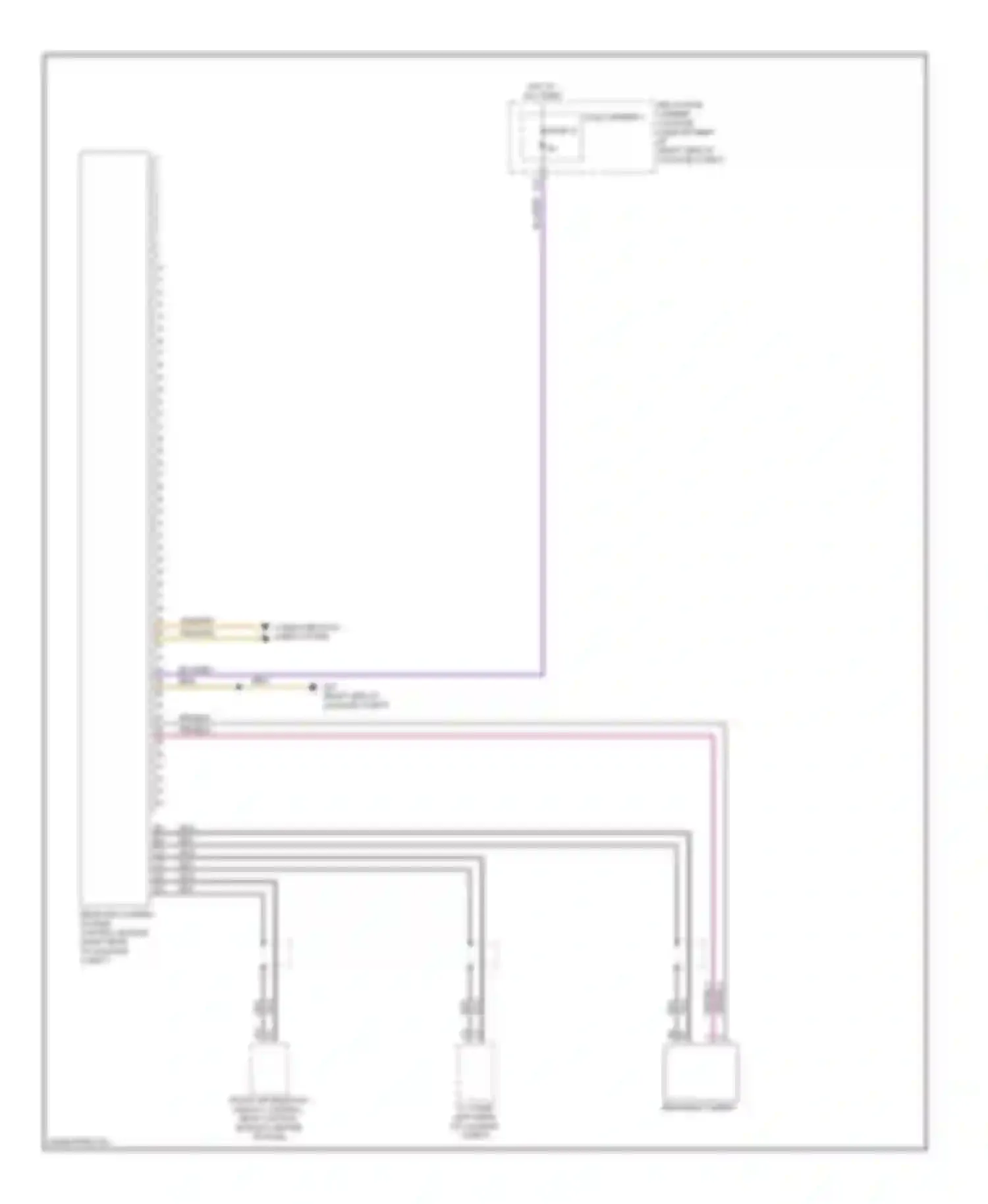 Wiring diagram fuse 12 for Audi A5 I (2007-2011) (3 of 4)