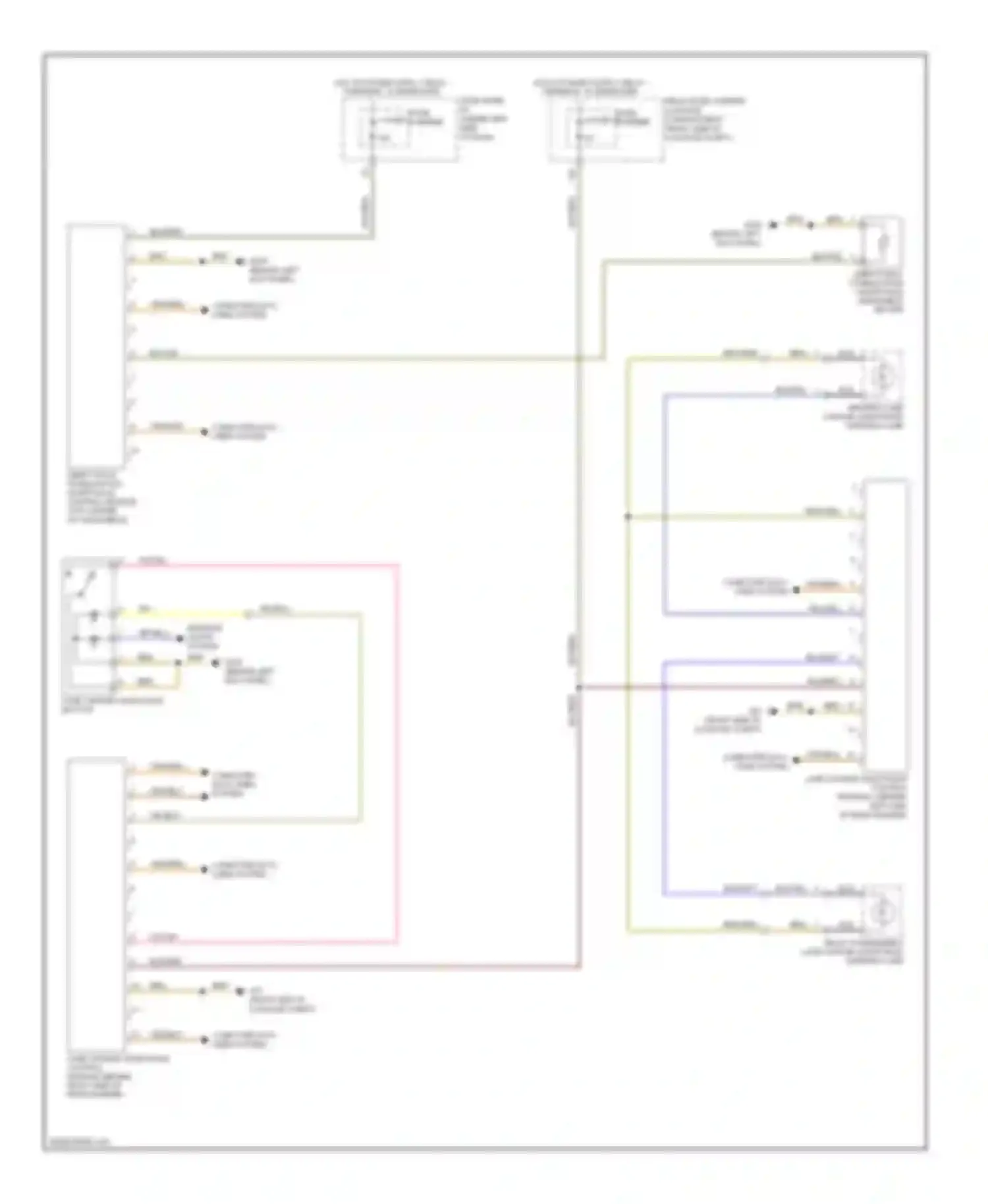 Wiring diagram fuse carrier 1 fuse 4 for Audi A5 I (2007-2011) (1 of 1)