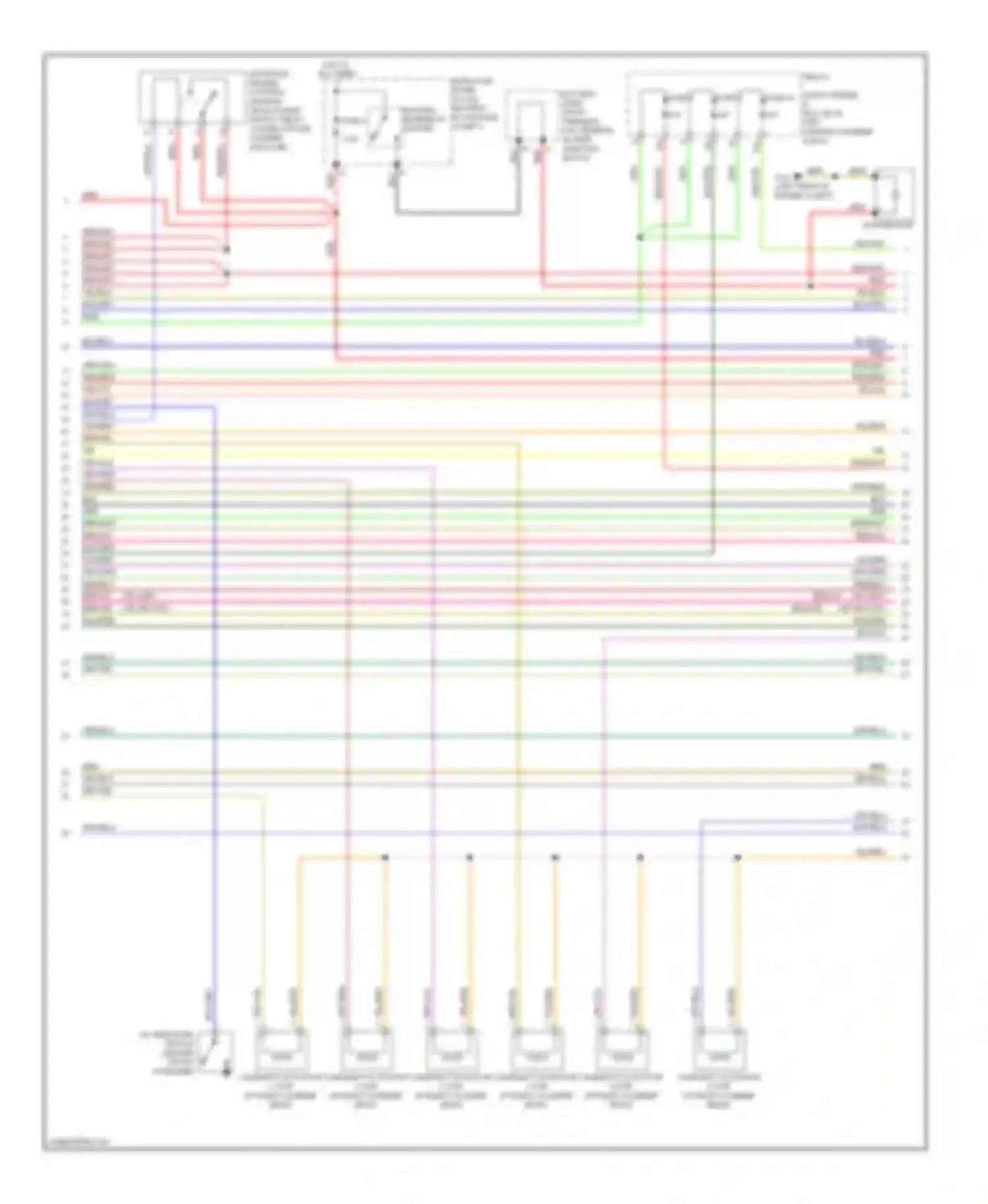 Wiring diagram grn/yel for Audi A5 I (2007-2011) (8 of 27)