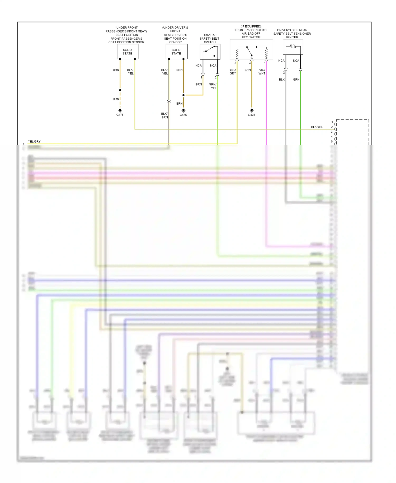 Audi A5 I (2007-2011) igniter wiring diagram  (3 of 3)