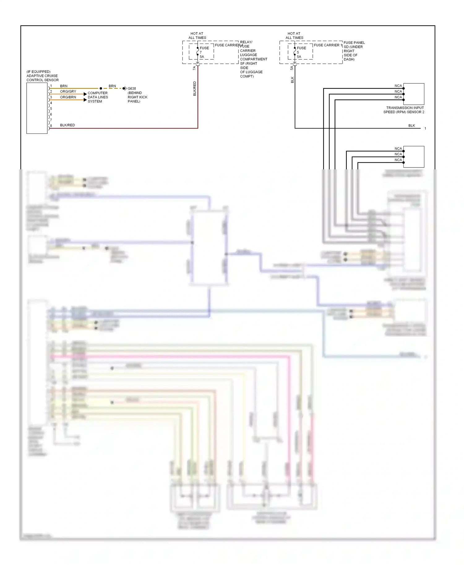 Audi A5 I (2007-2011) m/t wiring diagram  (1 of 1)