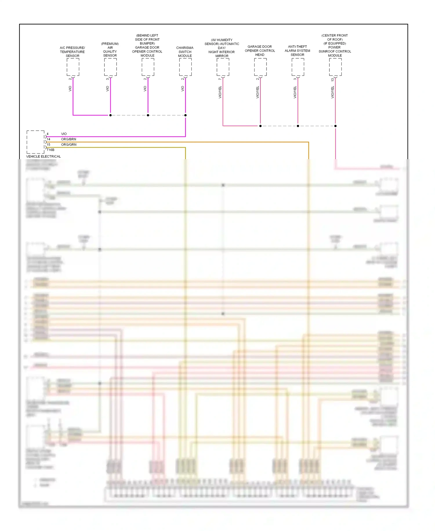 Audi A5 I (2007-2011) navigation system w/ cd drive control module (left rear of luggage compt) wiring diagram  (1 of 1)