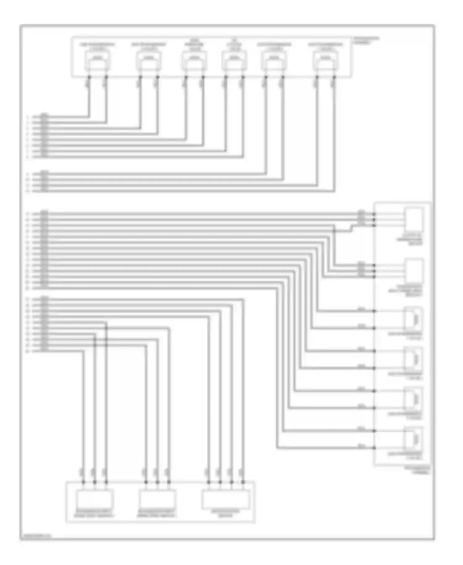 Wiring diagram sub-transmission 2 valve 3 for Audi A5 I (2007-2011) (1 of 1)